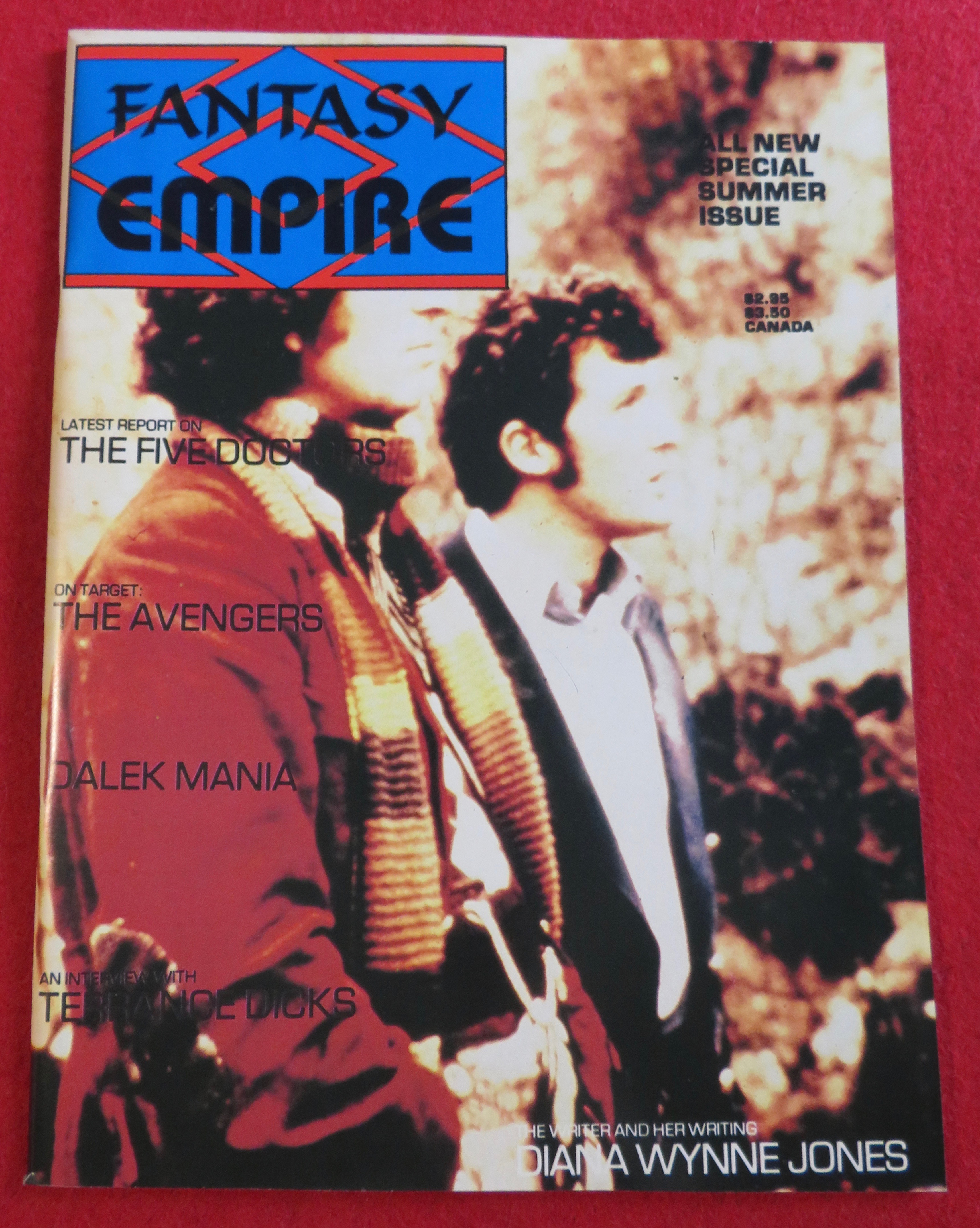 Fantasy Empire Magazine 1983 Doctor Who