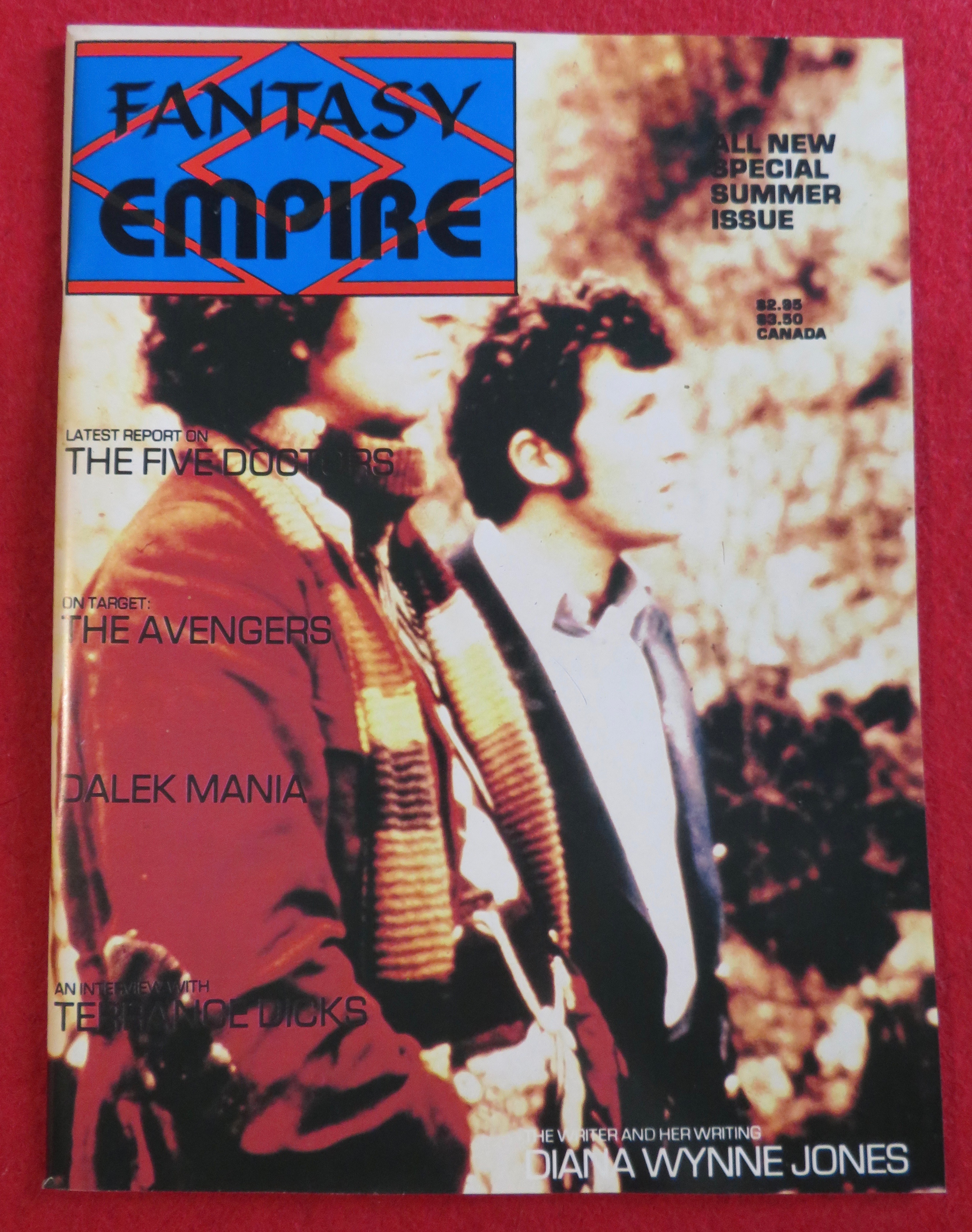 Fantasy Empire Magazine 1983 Doctor Who