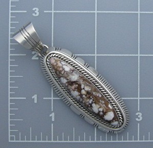 Sterling Silver Spotted Horse G Spencer Pendant