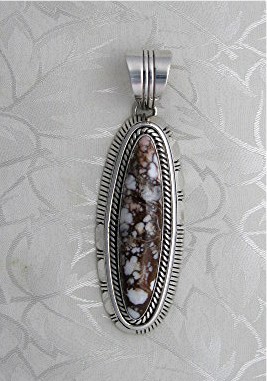 Sterling Silver Spotted Horse G Spencer Pendant