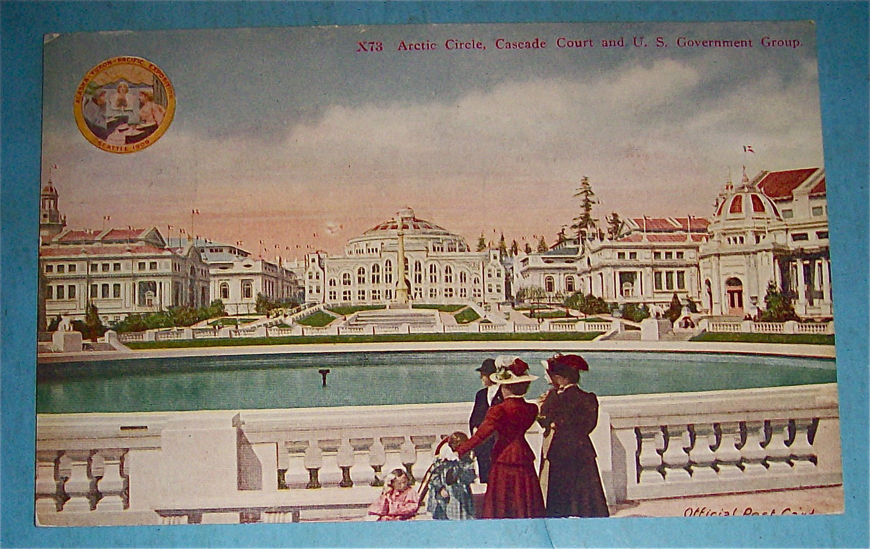 Arctic Circle Postcard (Alaska Yukon Pac Expo 1909)