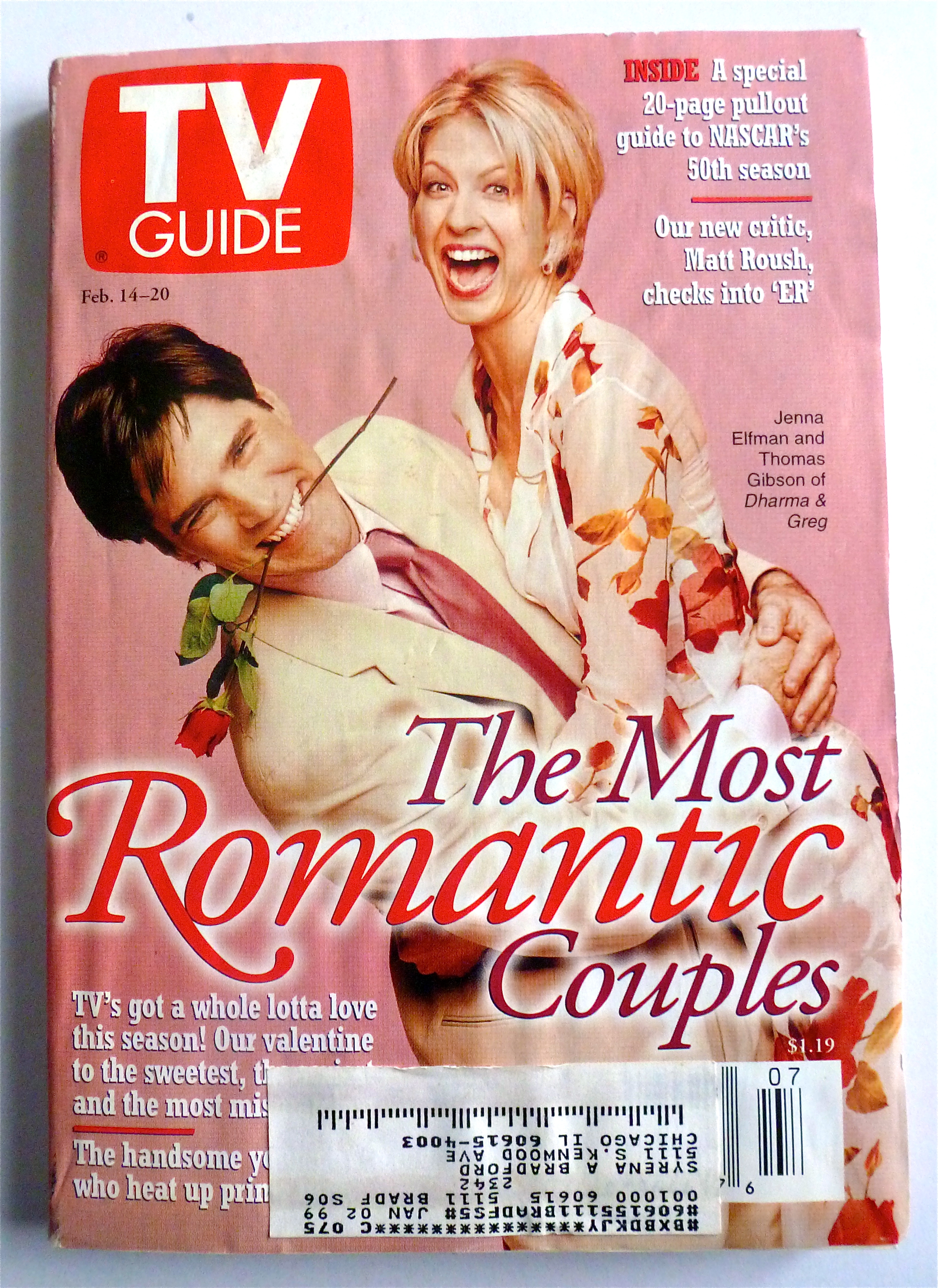 TV Guide-February 14-20, 1998-Most Romantic Couples