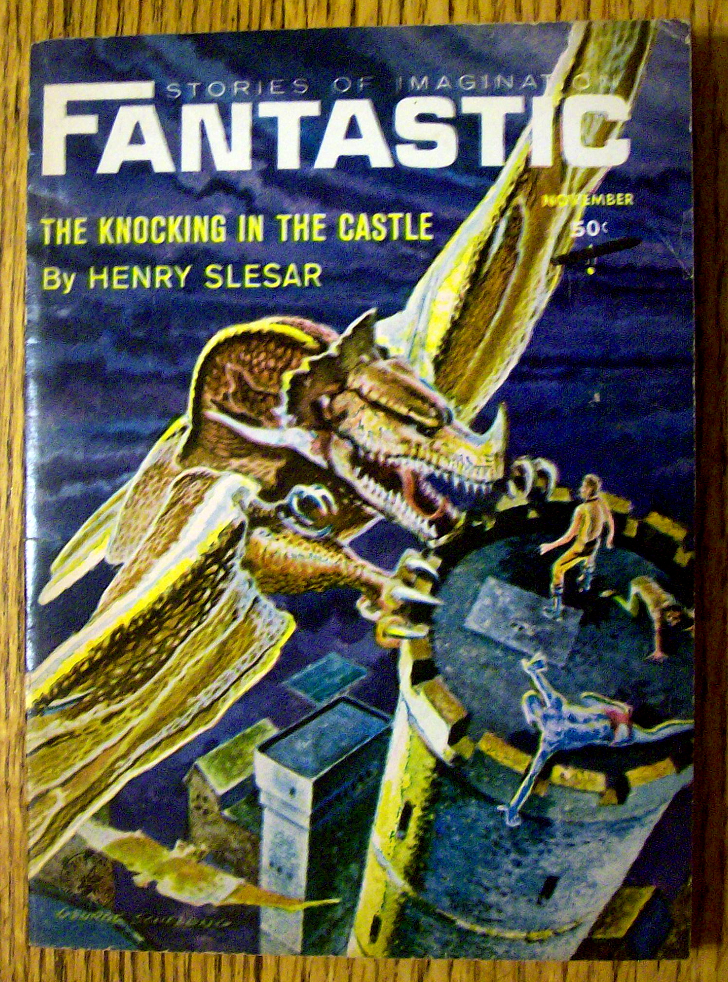 Fantastic Magazine November 1964 Knocking In The Castle