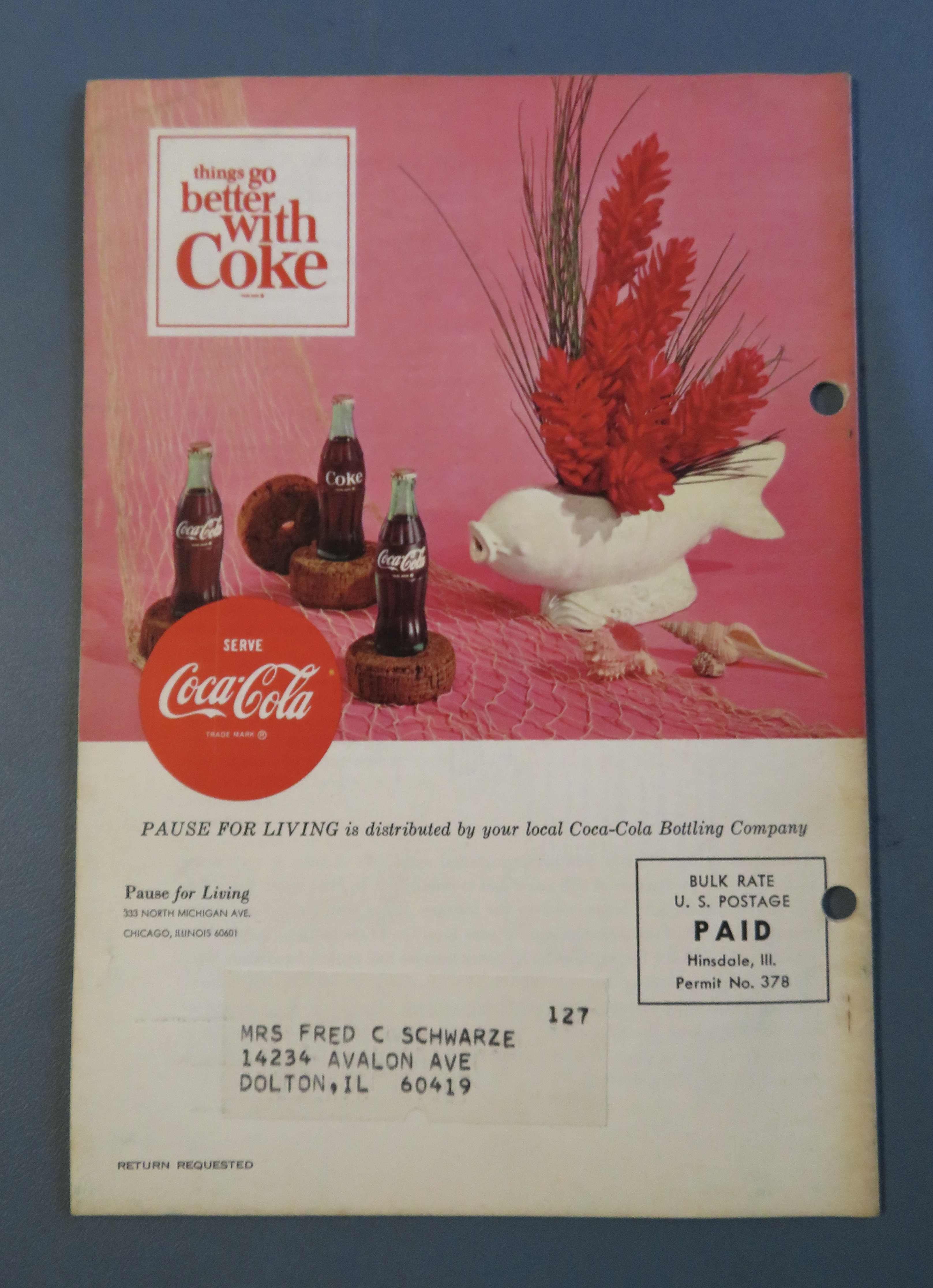 Pause For Living Magazine (Coke) Summer 1966