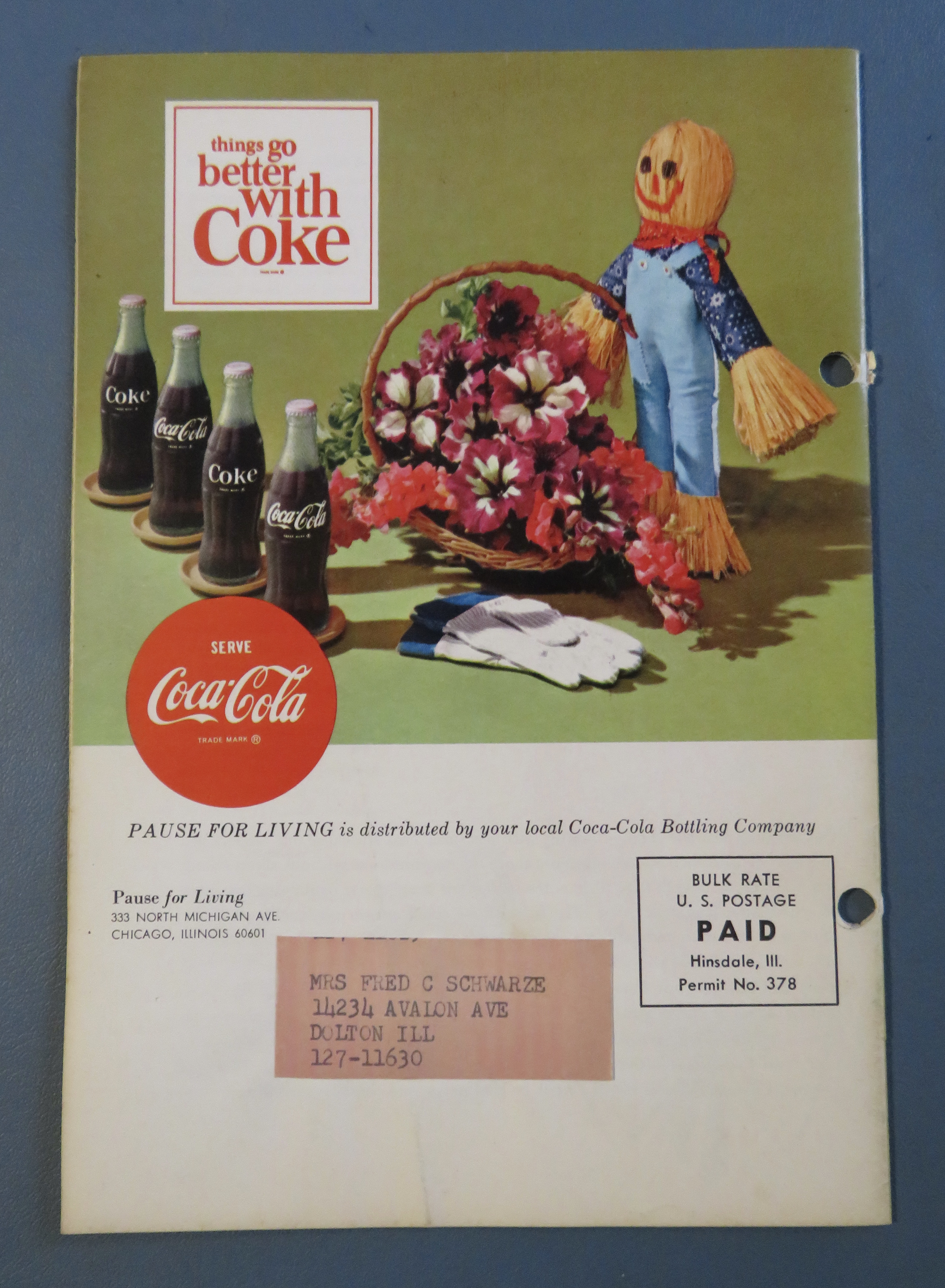 Pause For Living Magazine (Coke) Spring 1966
