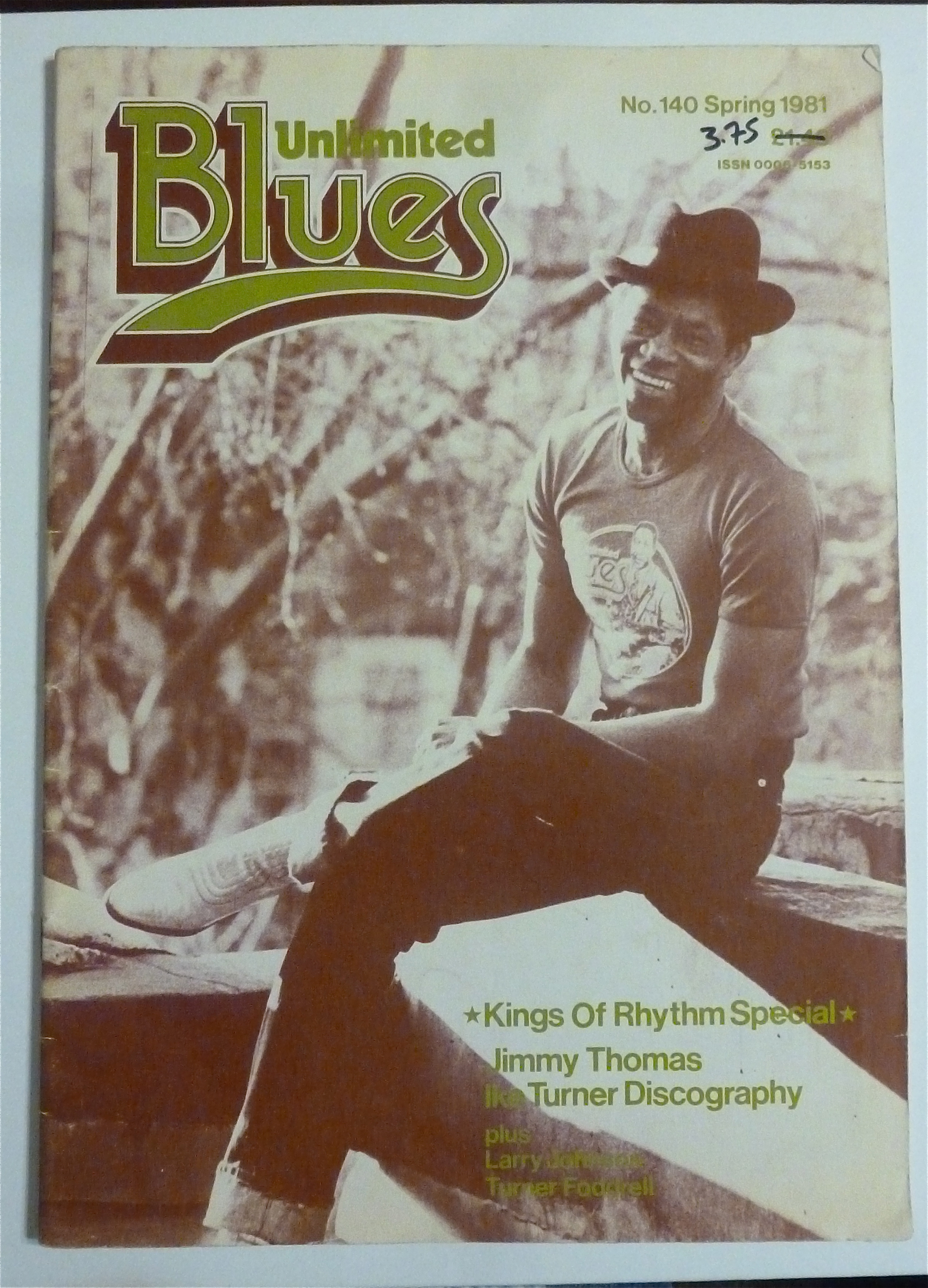 Blues Unlimited Magazine Spring 1981 Jimmy Thomas