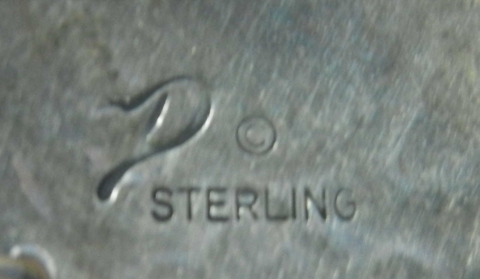 Navajo Sterling Silver Shepherd Hook Earrings Signed D