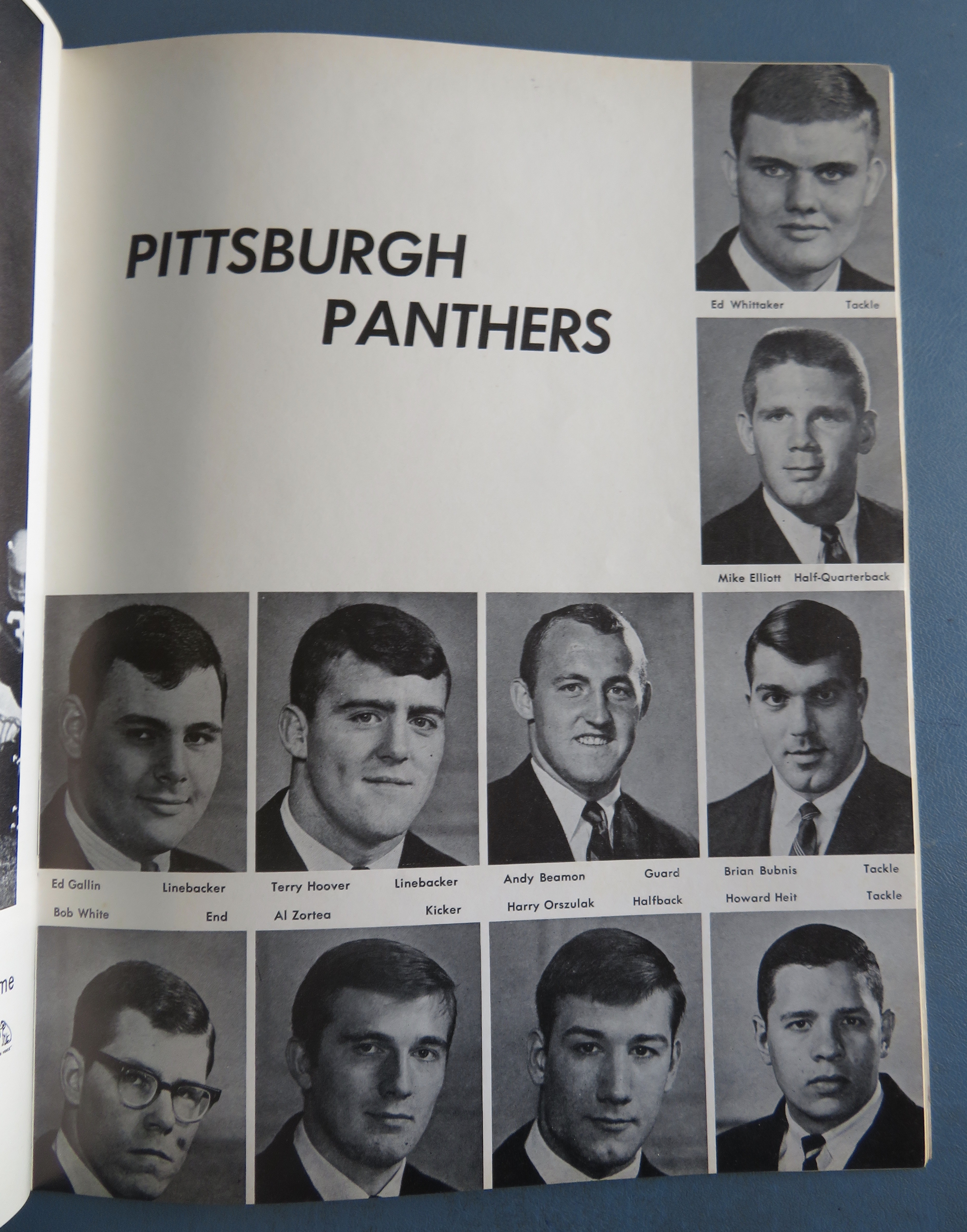 1966 Pittsburgh / Notre Dame Official Program