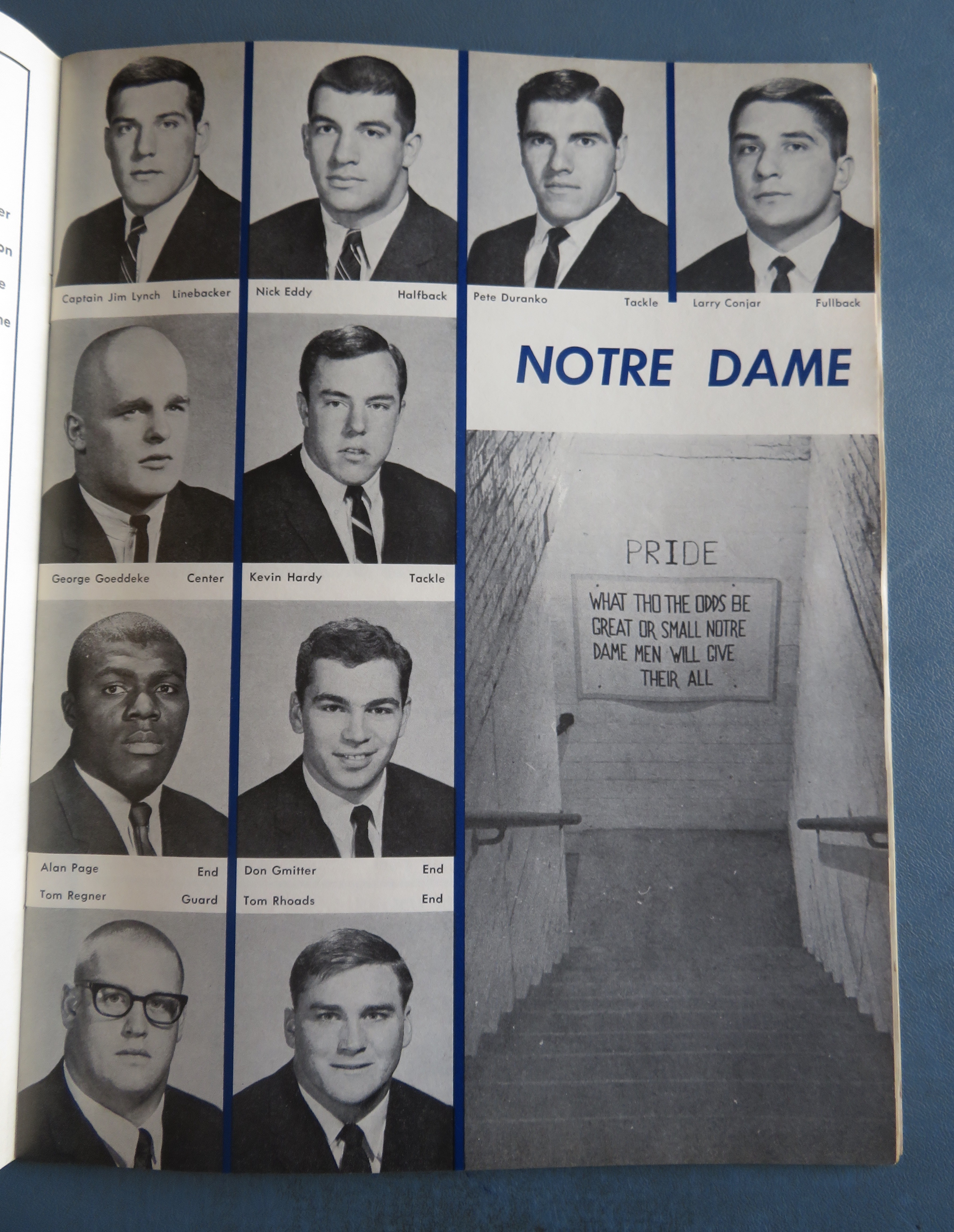 1966 Pittsburgh / Notre Dame Official Program