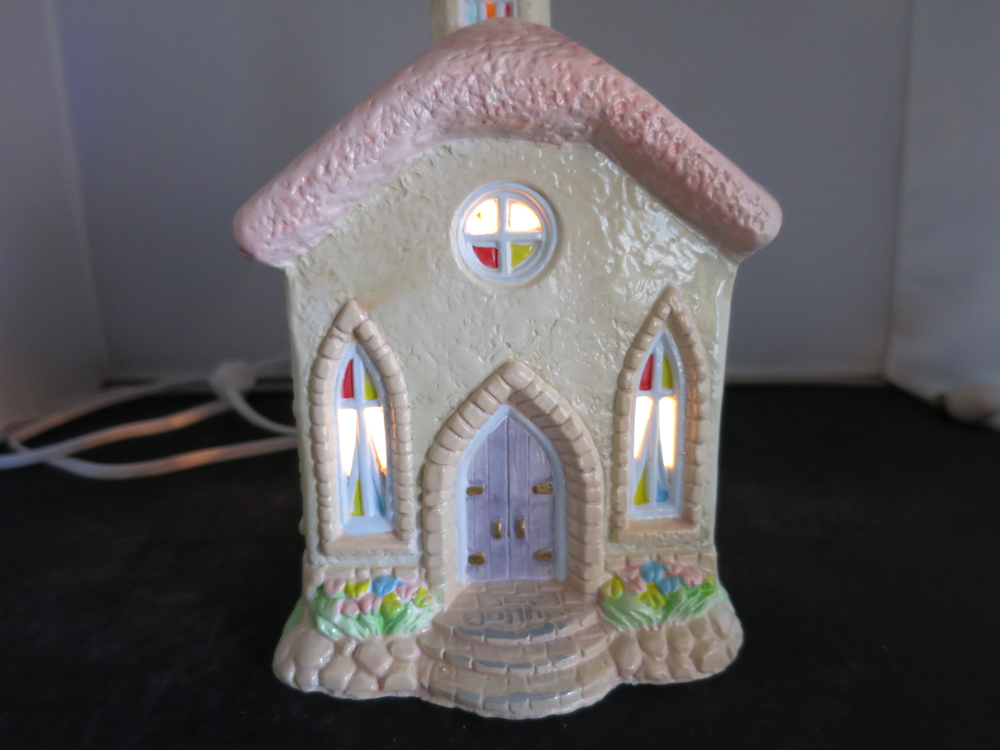 Hop A Long Hollow Church Light Up House Easter