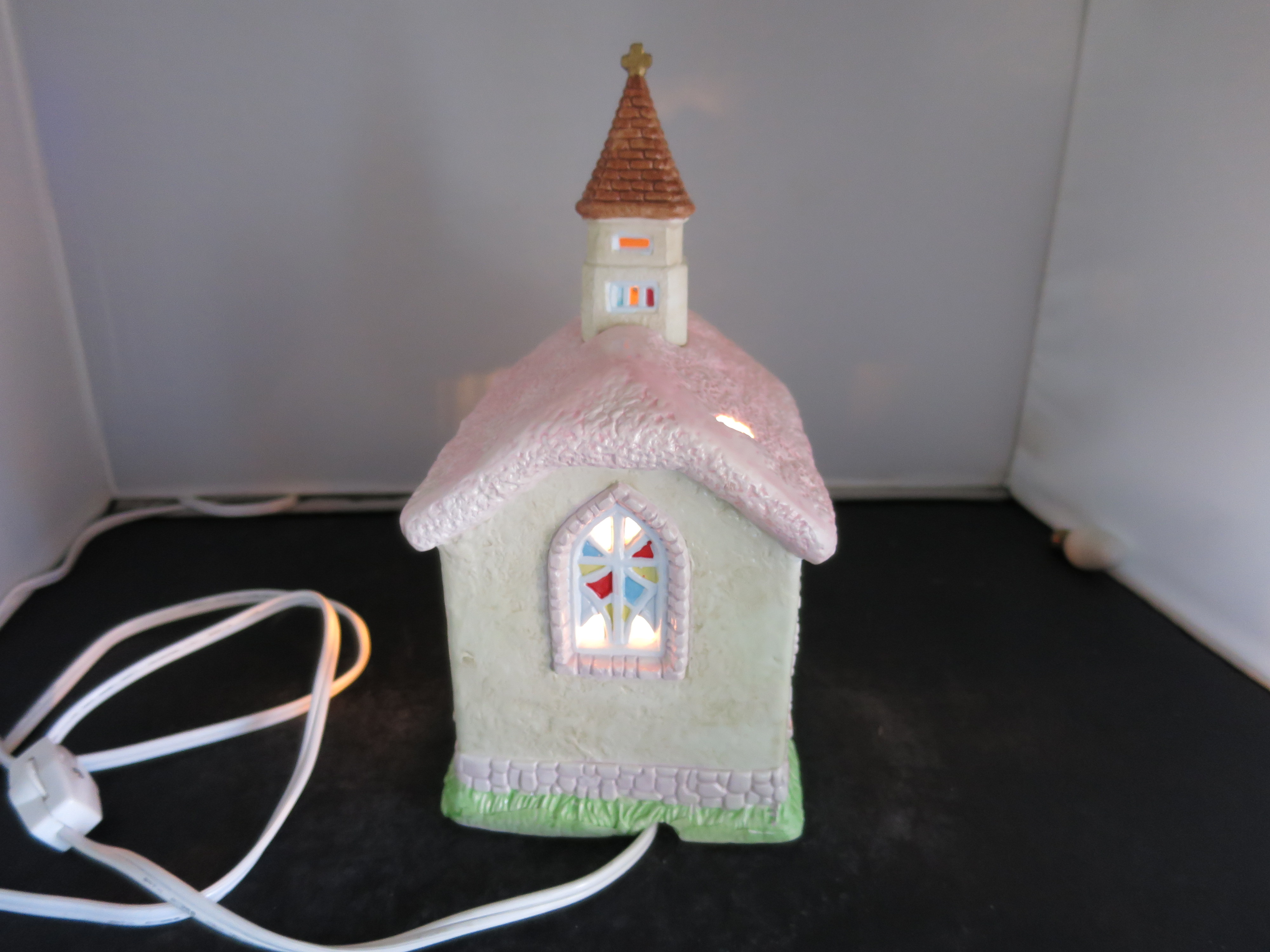 Hop A Long Hollow Church Light Up House Easter