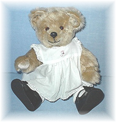 14 Inch Golden Mohair Artist Made Teddy Bear