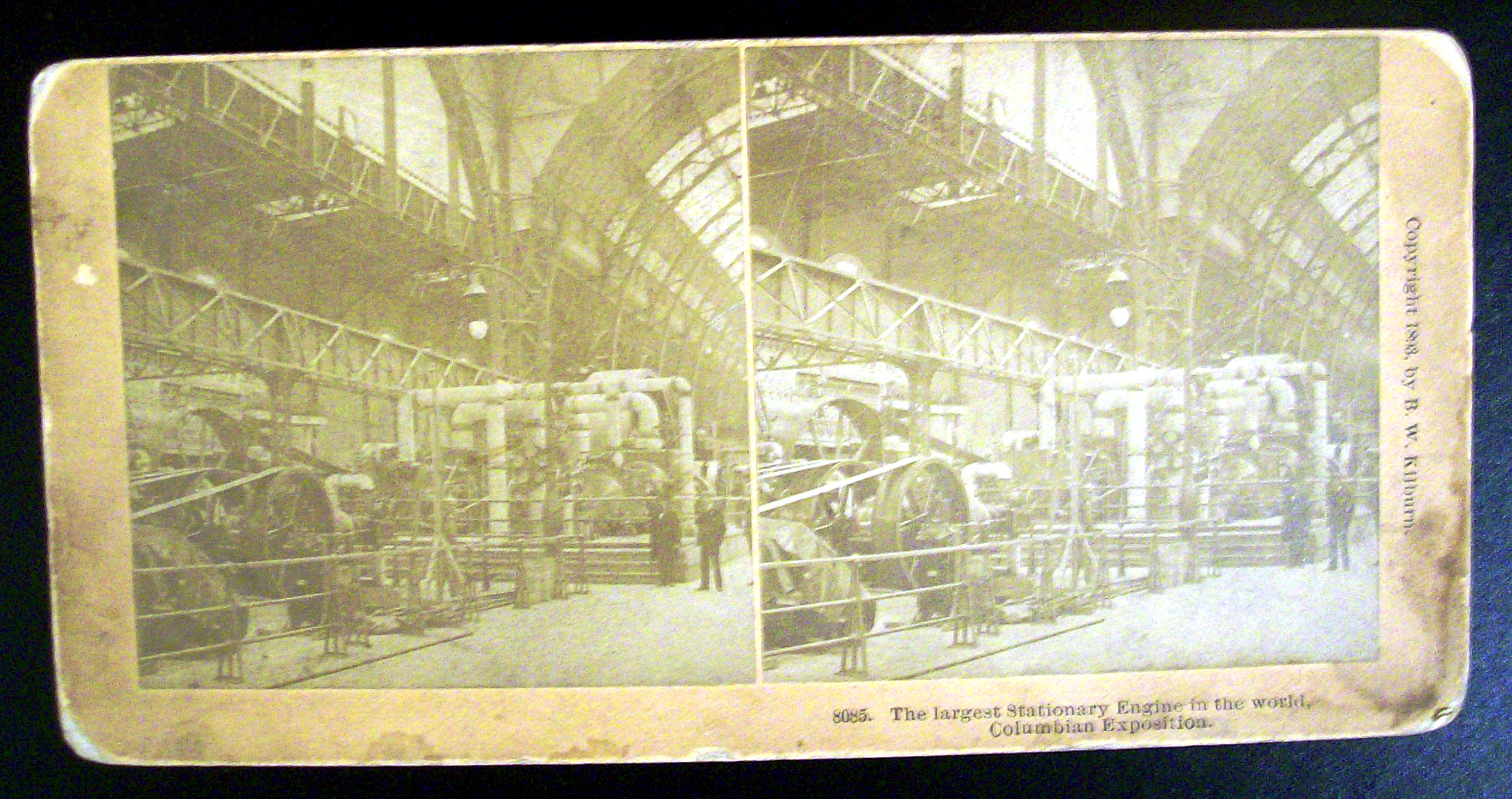 Stationary Engine in the World Stereo Card