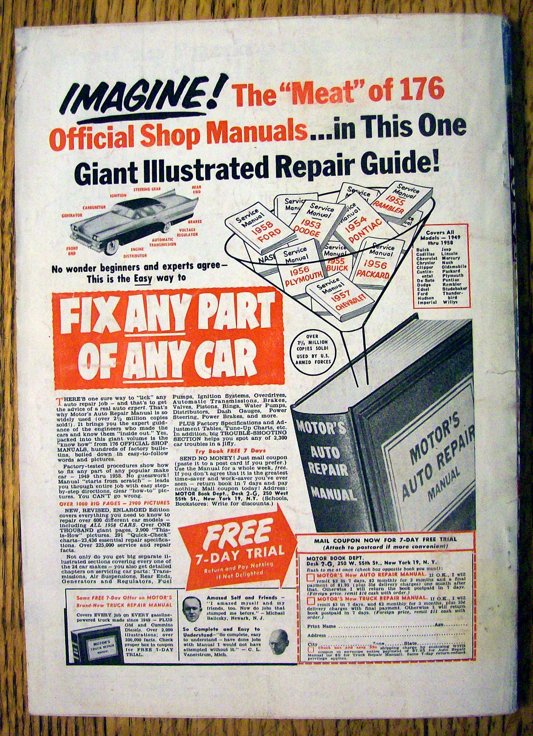 Popular Science July 1958 U.S. Missile Fired