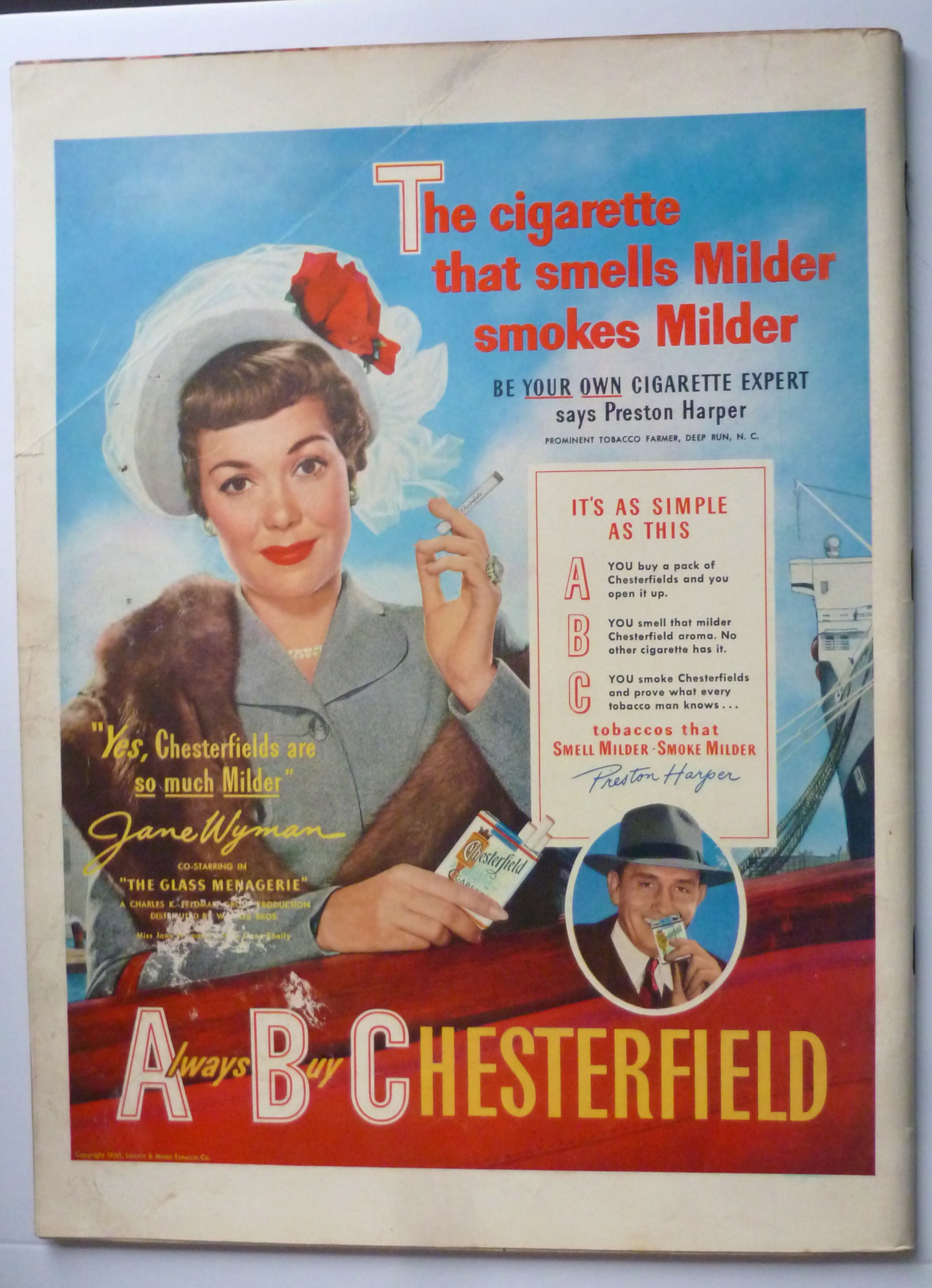 Life Magazine August 14, 1950 Uncle John Hoskins