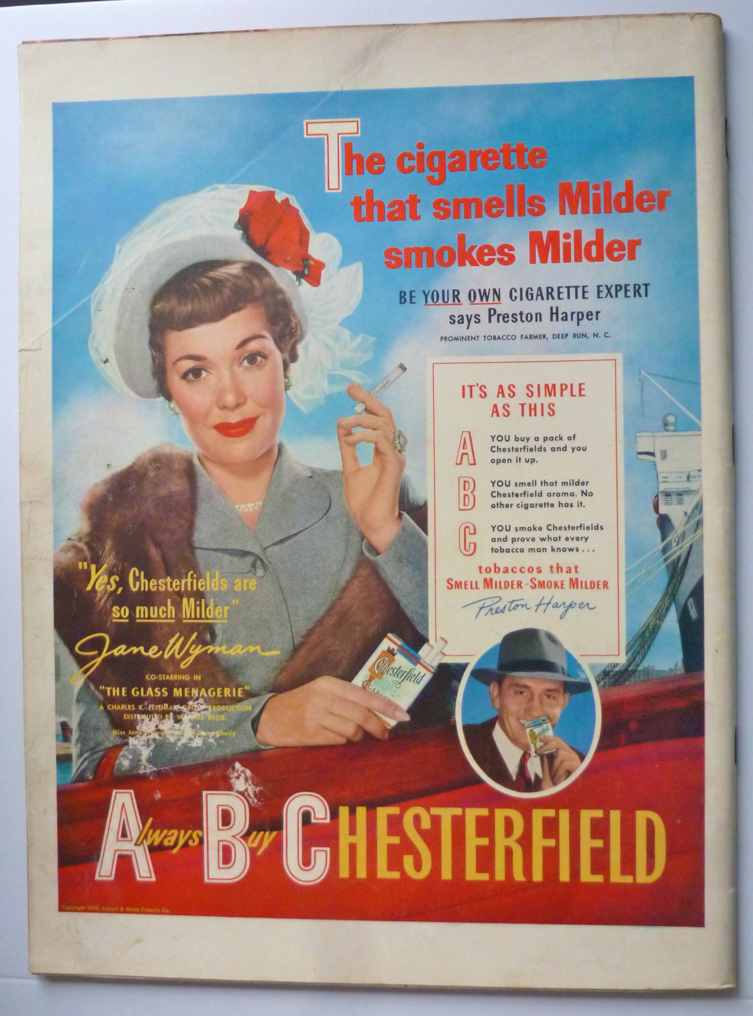Life Magazine August 14, 1950 Uncle John Hoskins