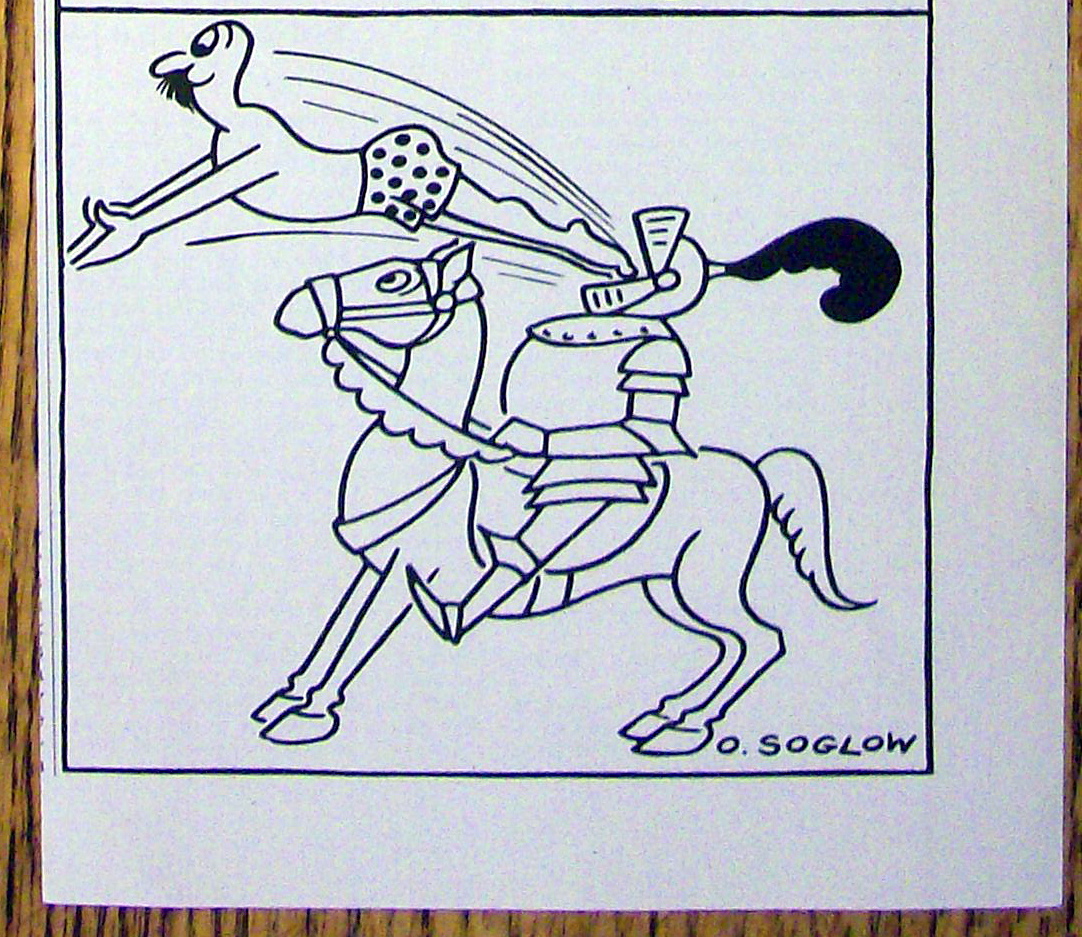 1942 Pepsi-Cola with a Knight on a Horse
