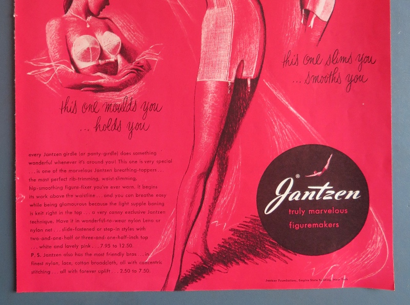 1951 Jantzen Figuremakers with Lovely Woman