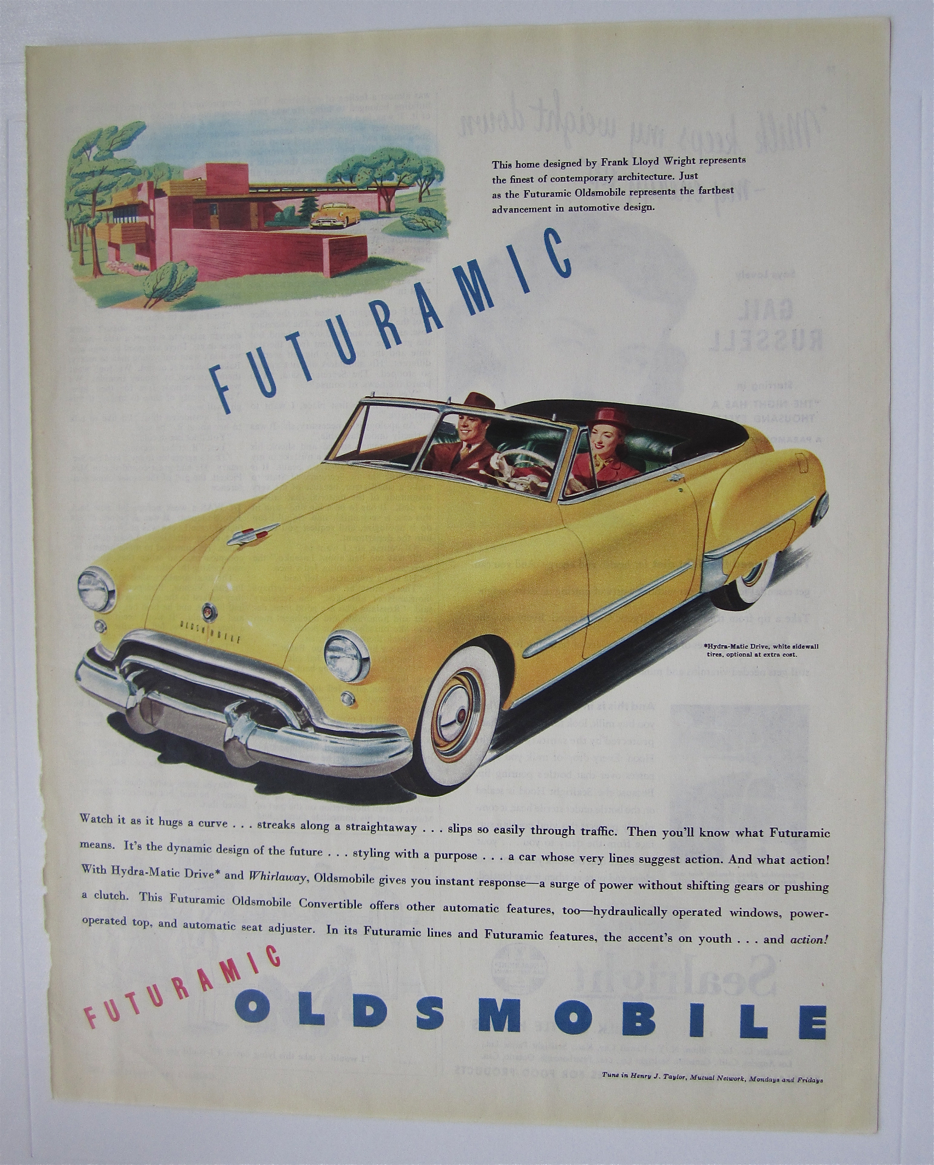 1948 Oldsmobile with Hydra Matic Drive