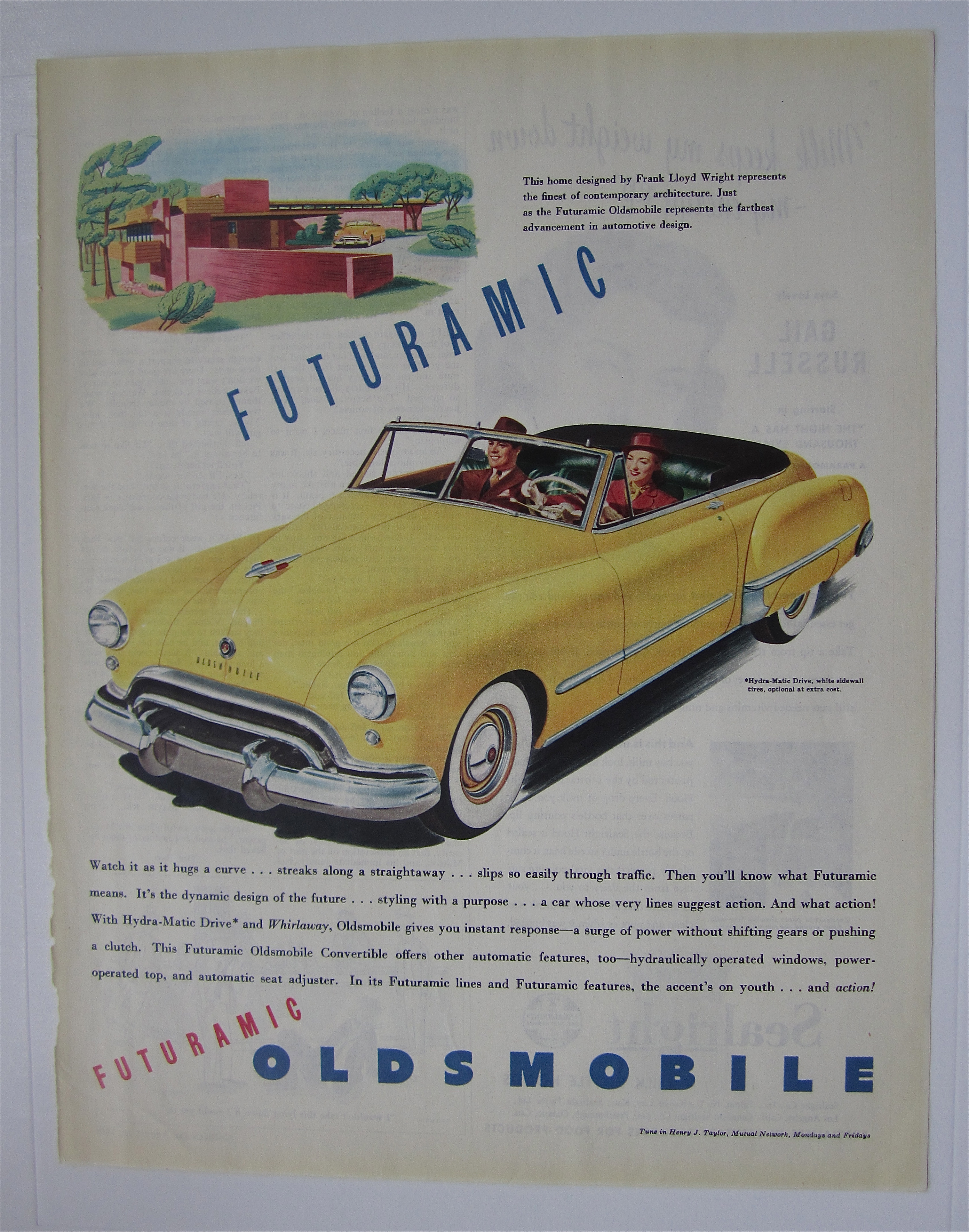 1948 Oldsmobile with Hydra Matic Drive
