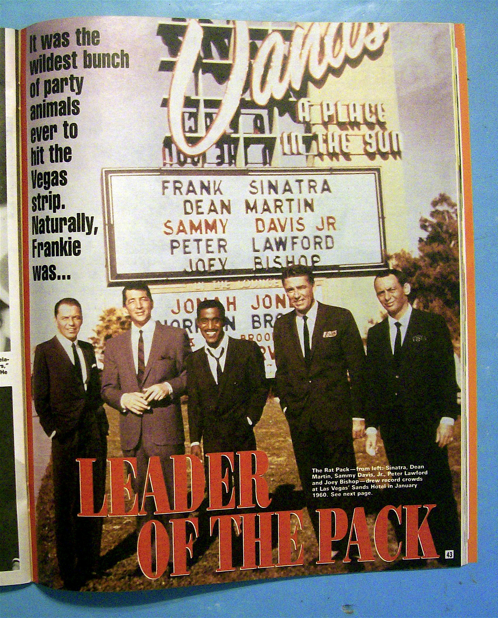 Sinatra Special Memorial Tribute 1996 Star Magazine