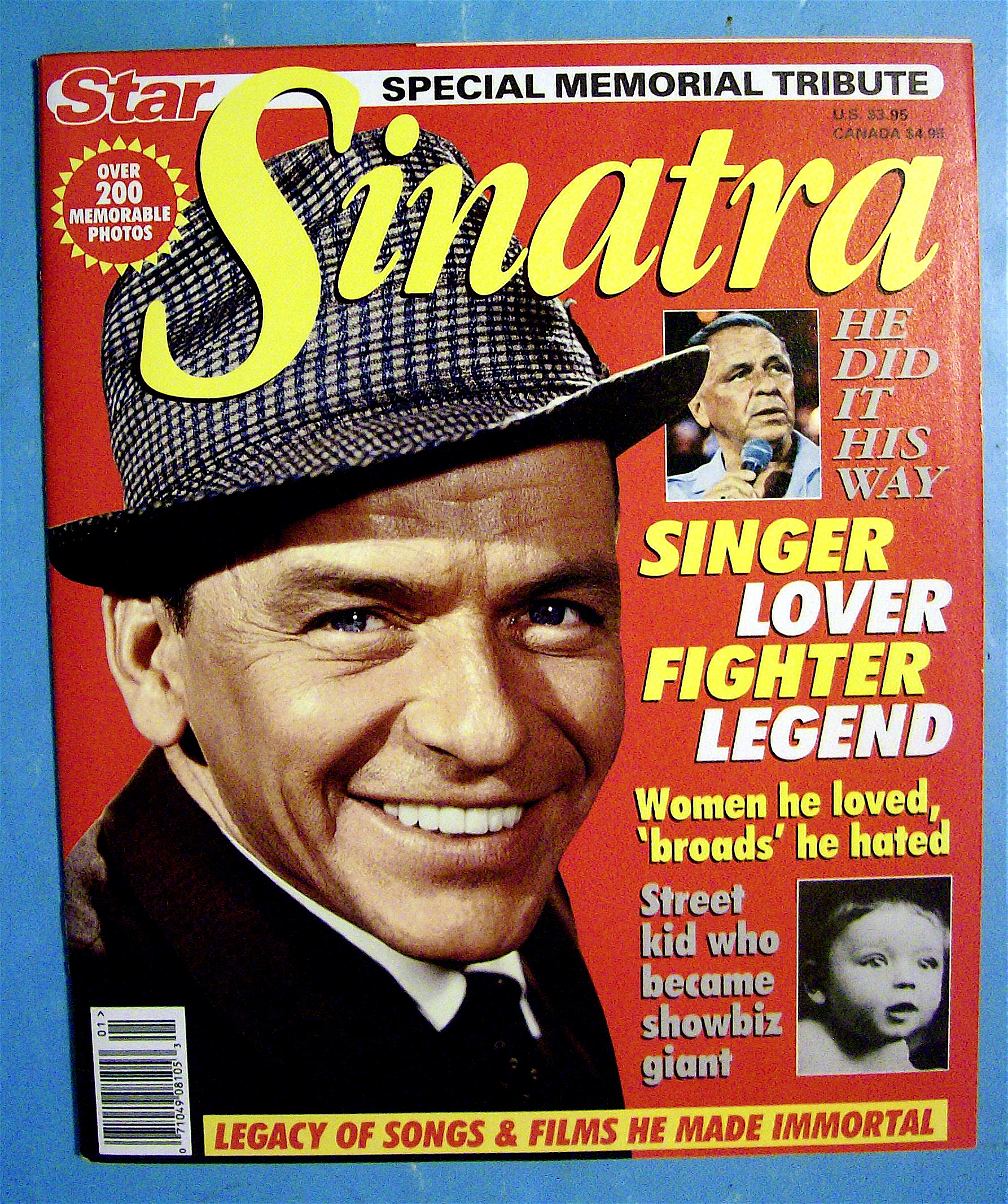 Sinatra Special Memorial Tribute 1996 Star Magazine