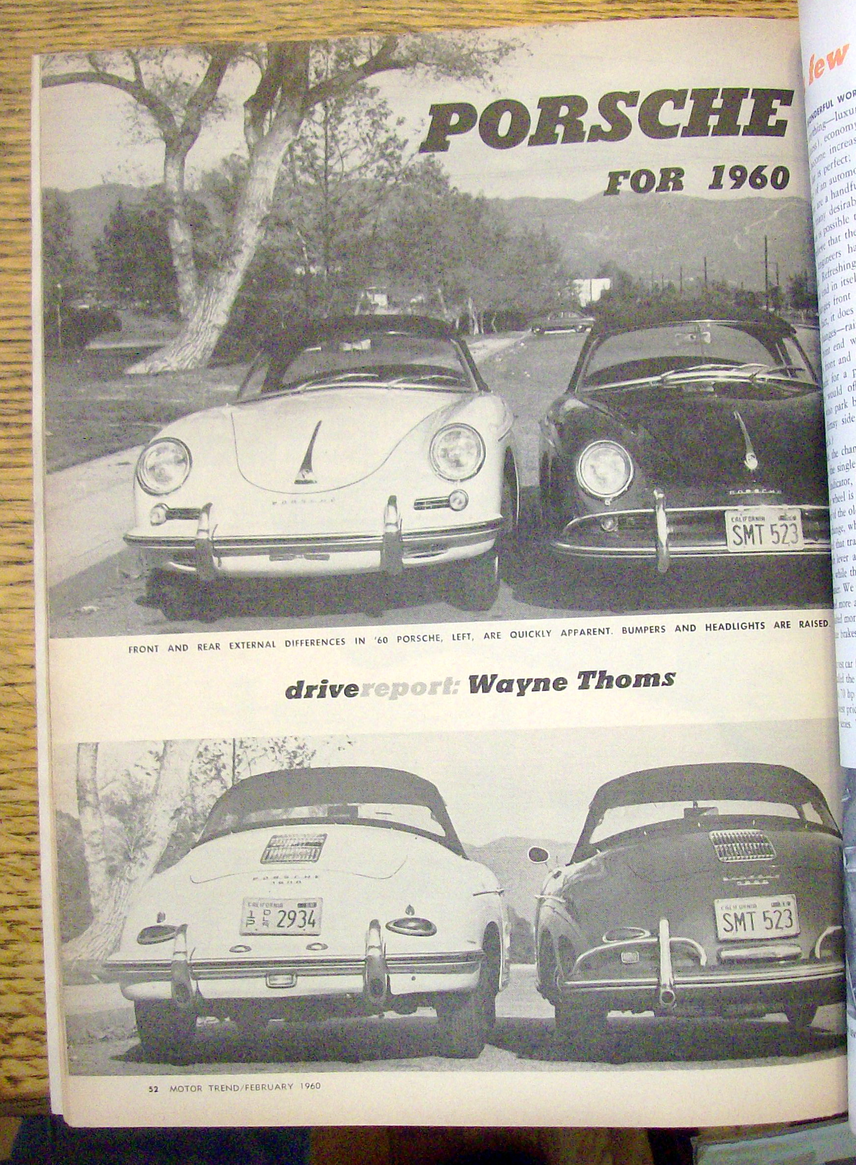 Motor Trend Magazine February 1960 Chevy or Ford