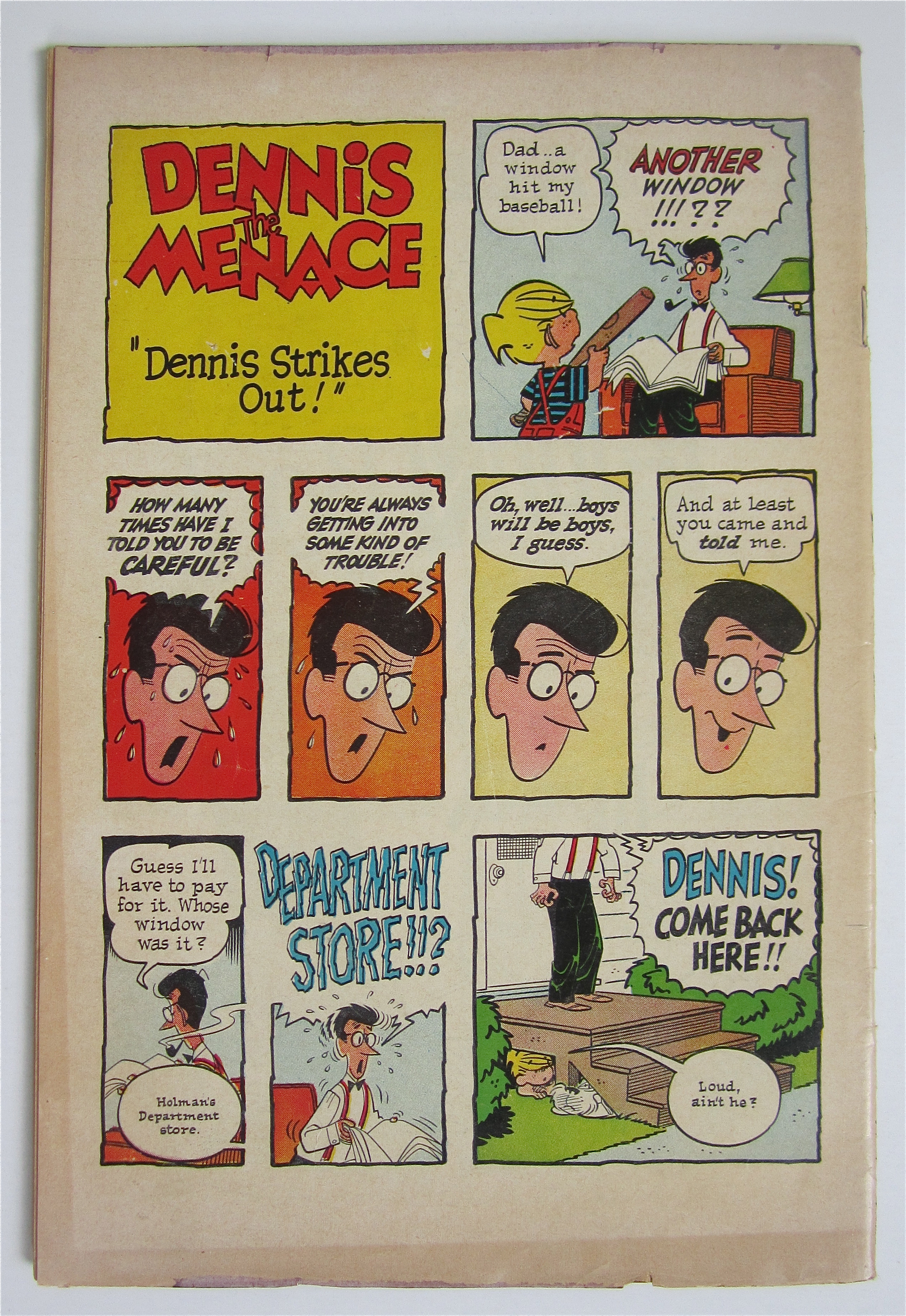 Dennis The Menace Comic June 1960 #43
