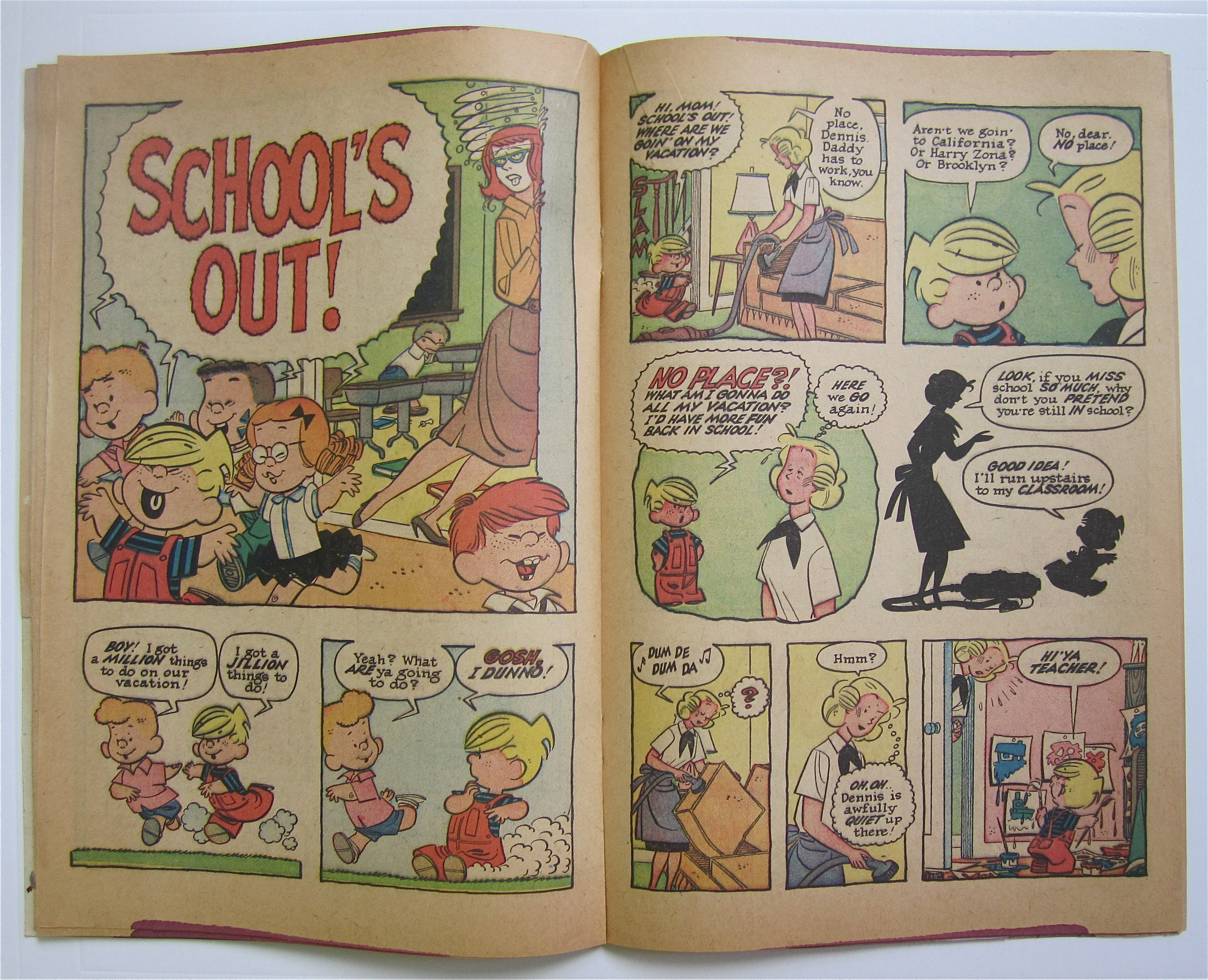 Dennis The Menace Comic June 1960 #43