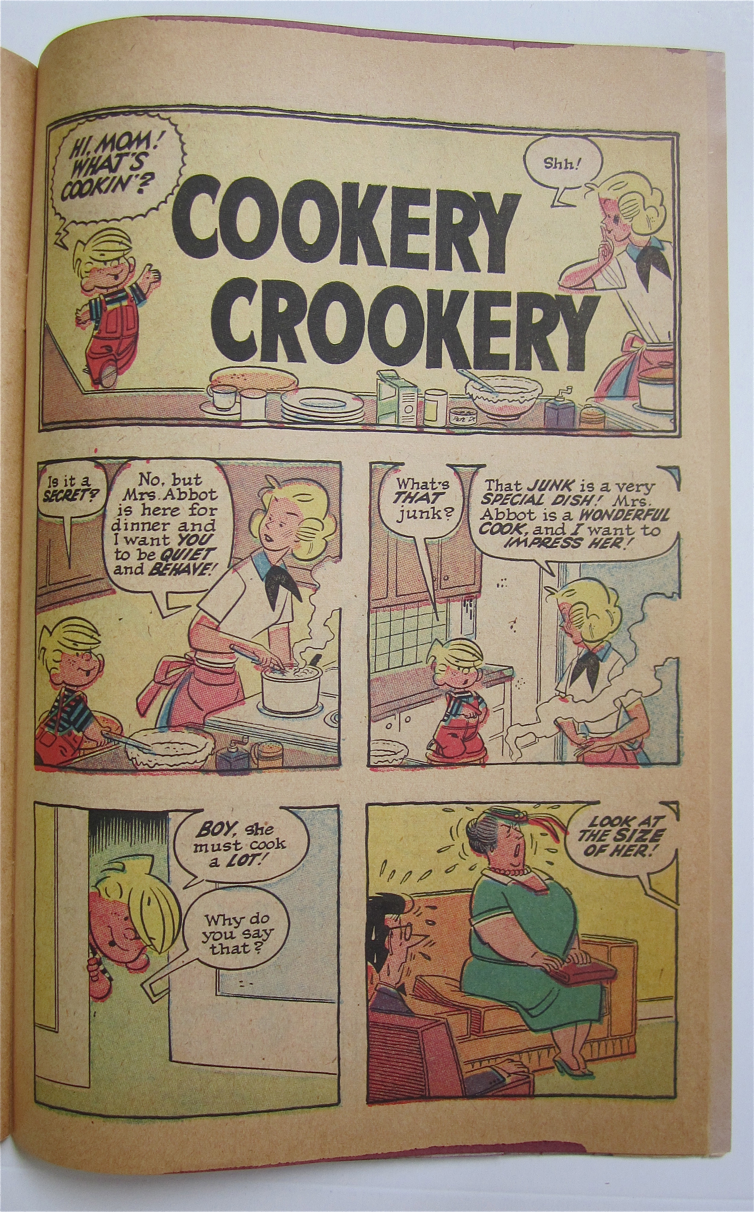 Dennis The Menace Comic June 1960 #43