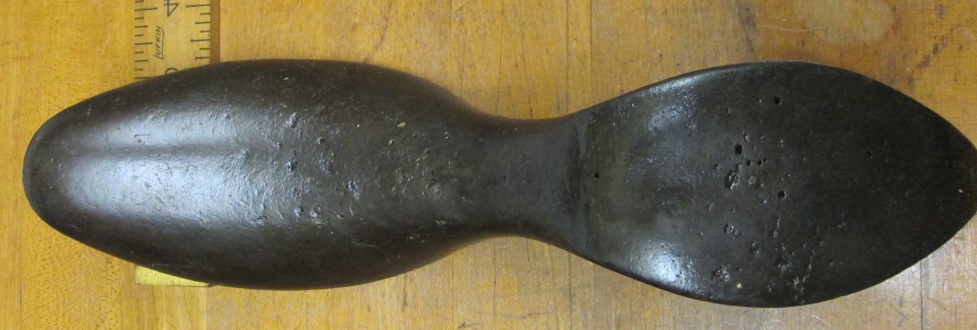 Cobbler's Double Shoelast Shoe Last Iron Rare Type
