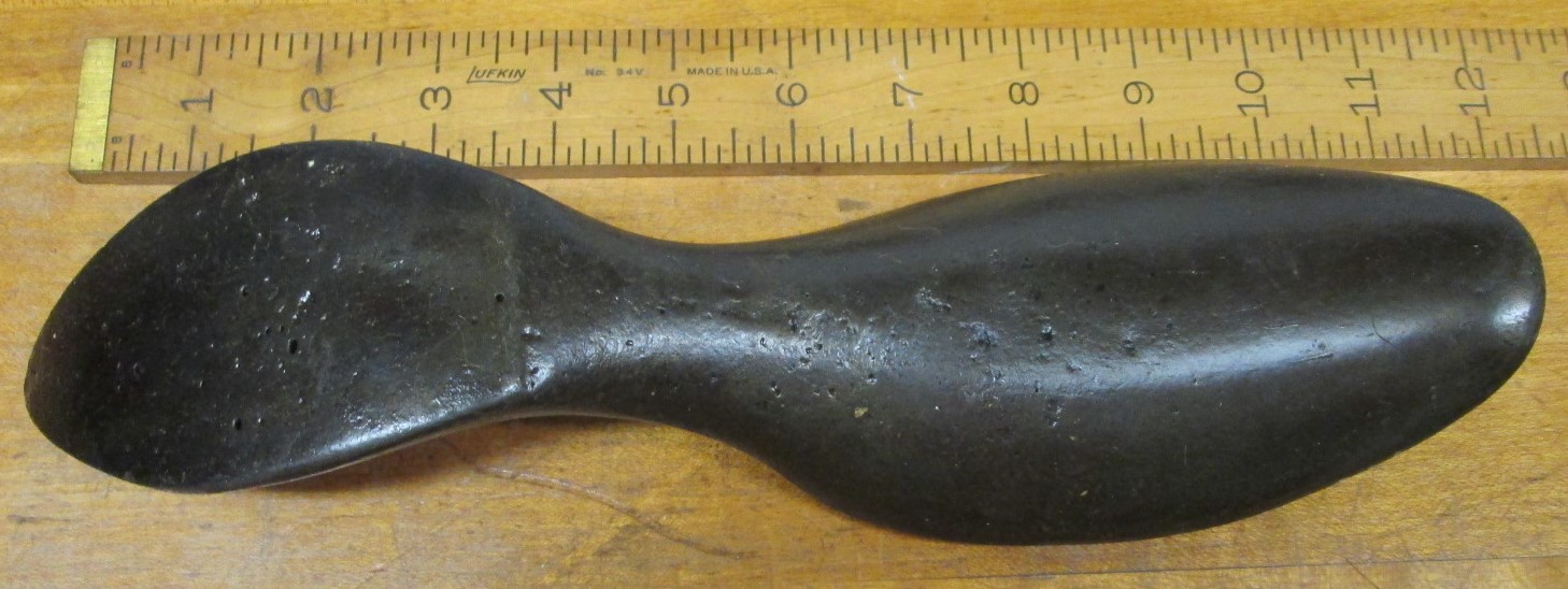 Cobbler's Double Shoelast Shoe Last Iron Rare Type