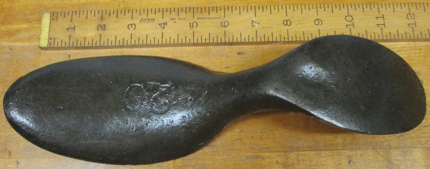 Cobbler's Double Shoelast Shoe Last Iron Rare Type