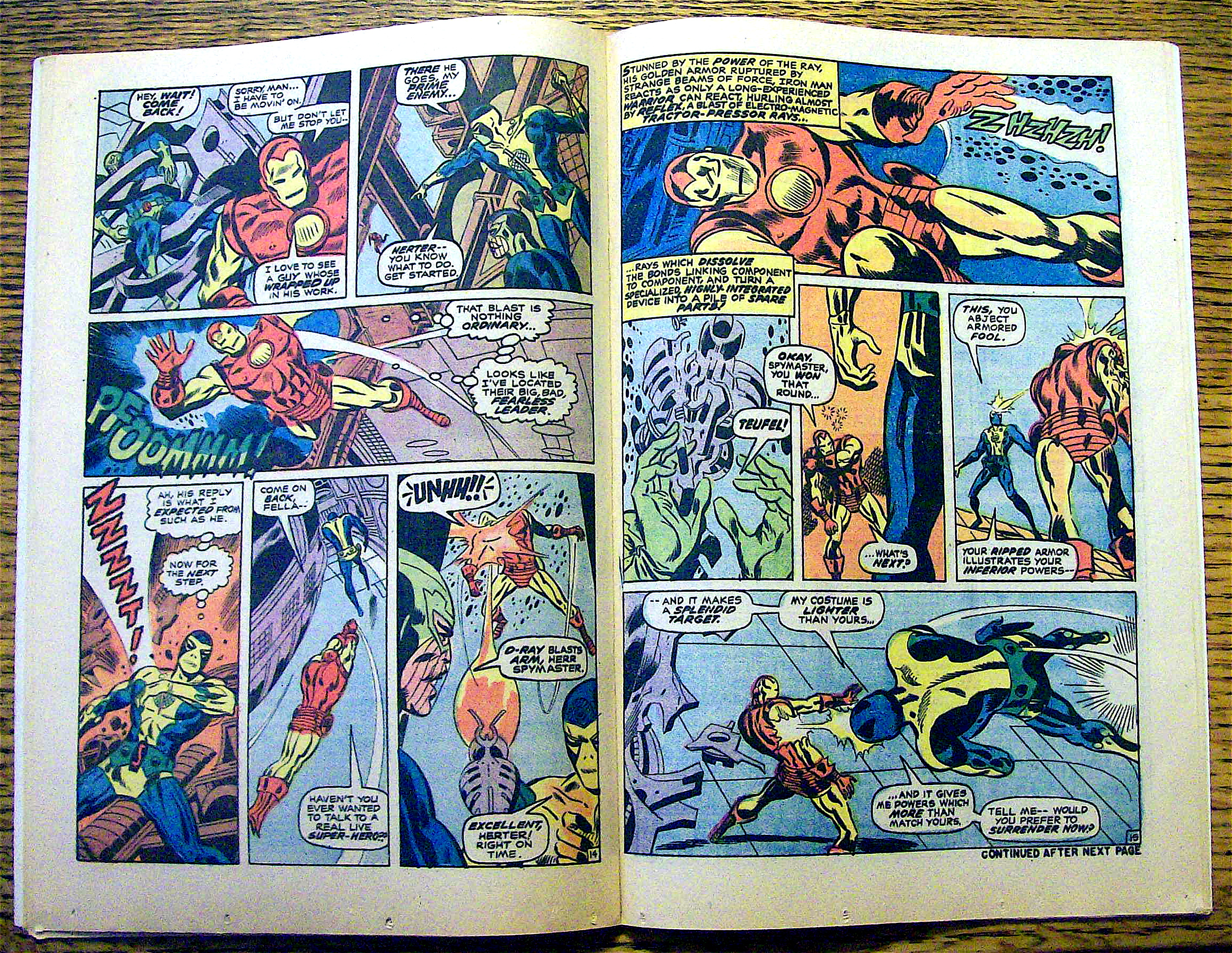 Iron Man Comic #34 February 1971 Crisis & Calamity