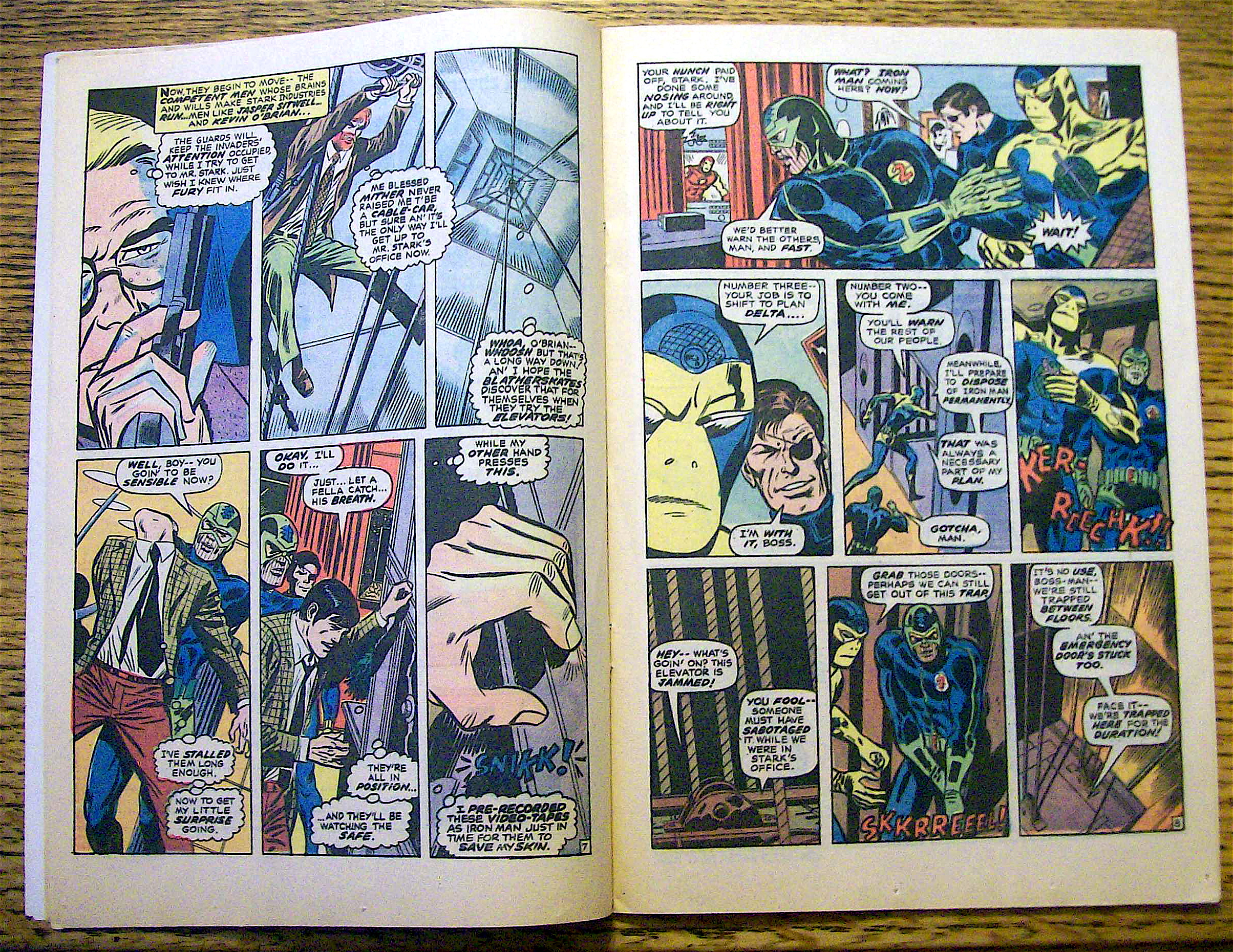 Iron Man Comic #34 February 1971 Crisis & Calamity