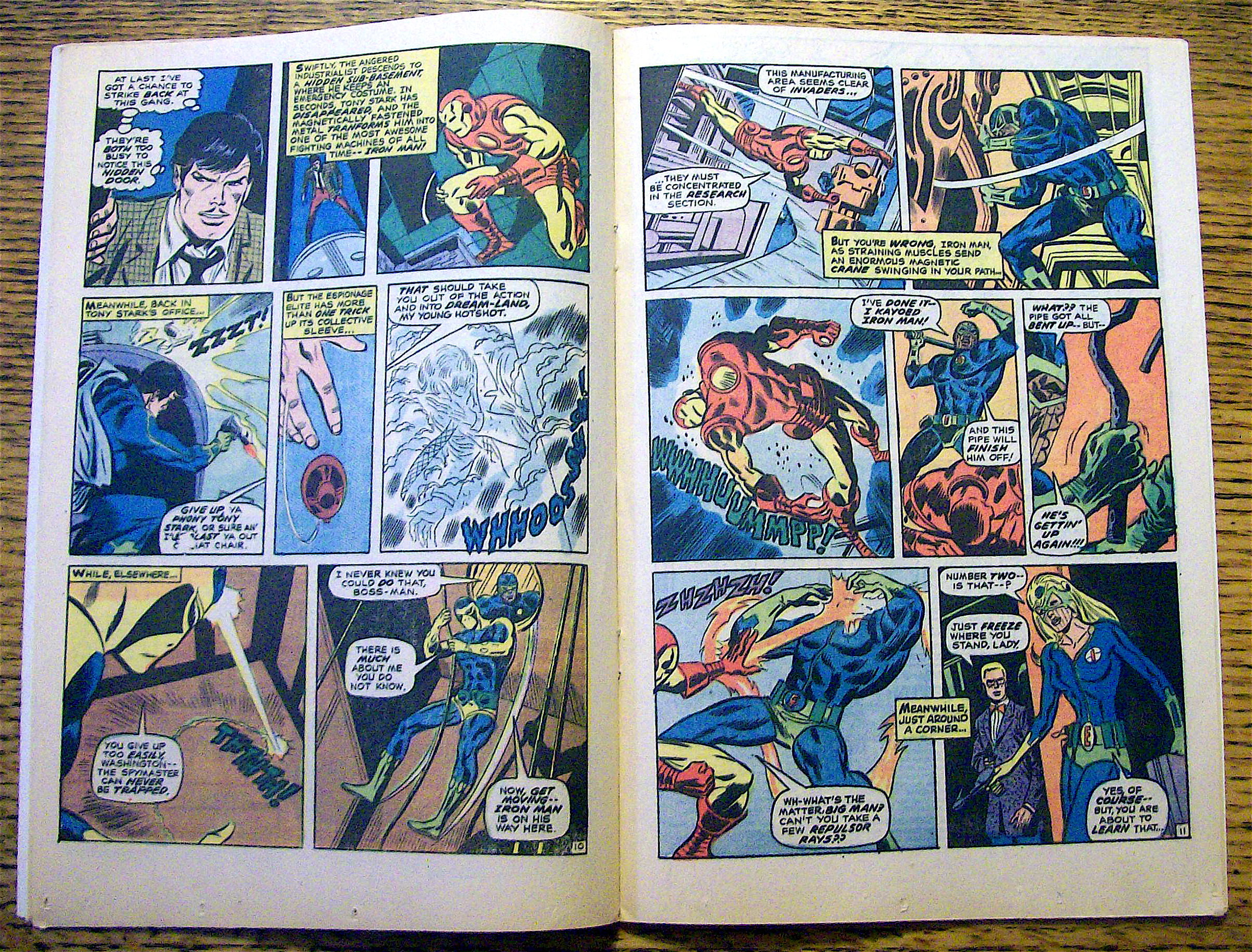 Iron Man Comic #34 February 1971 Crisis & Calamity