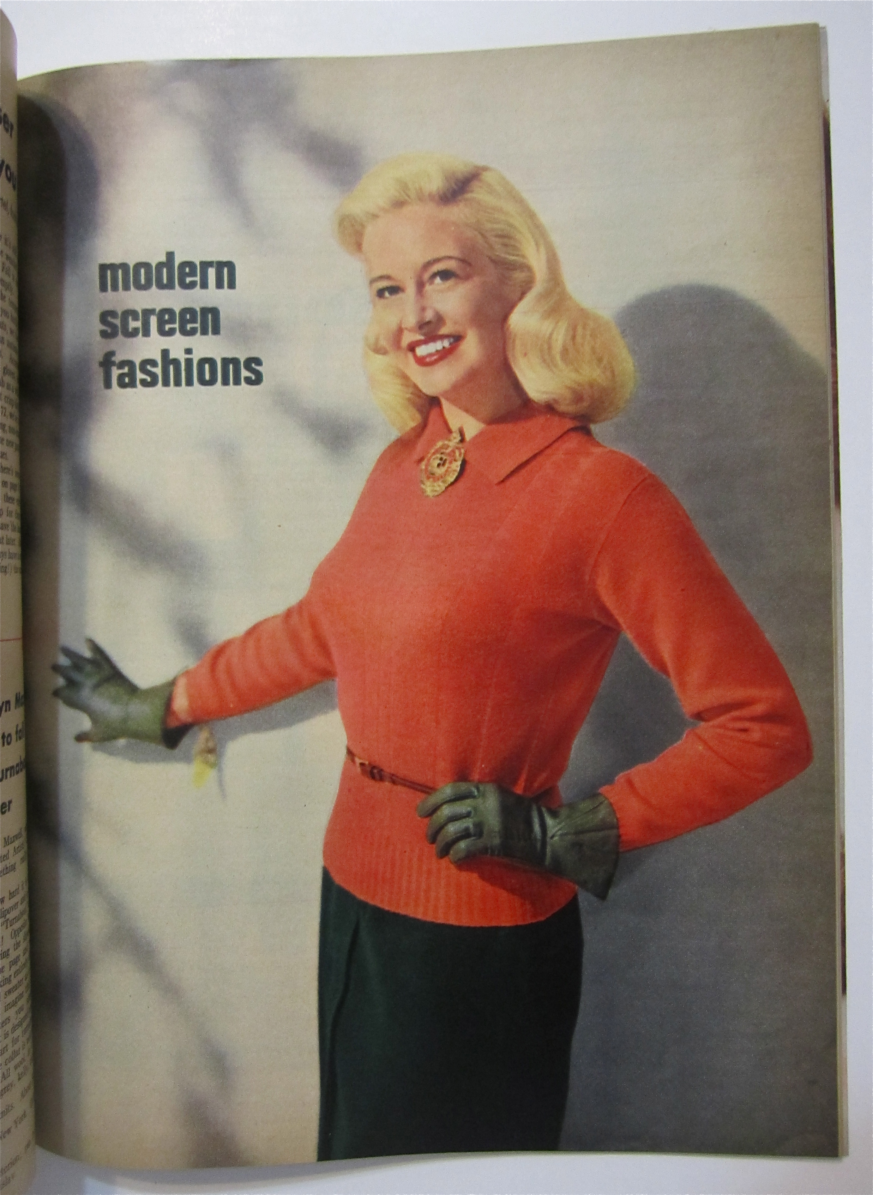 Modern Screen Magazine September 1949 Betty Grable