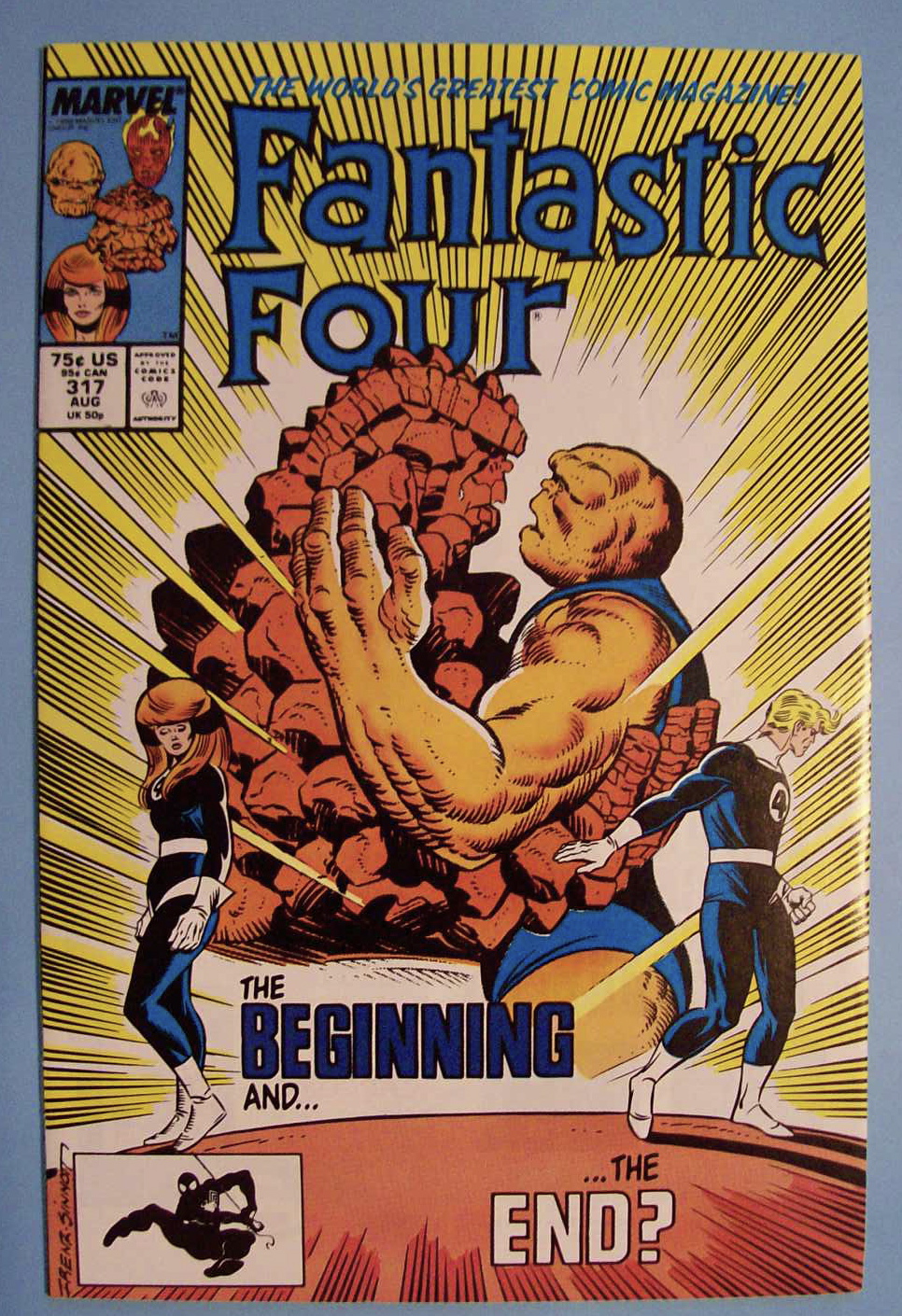 Fantastic Four Comics - Aug 1988 - Last Kiss