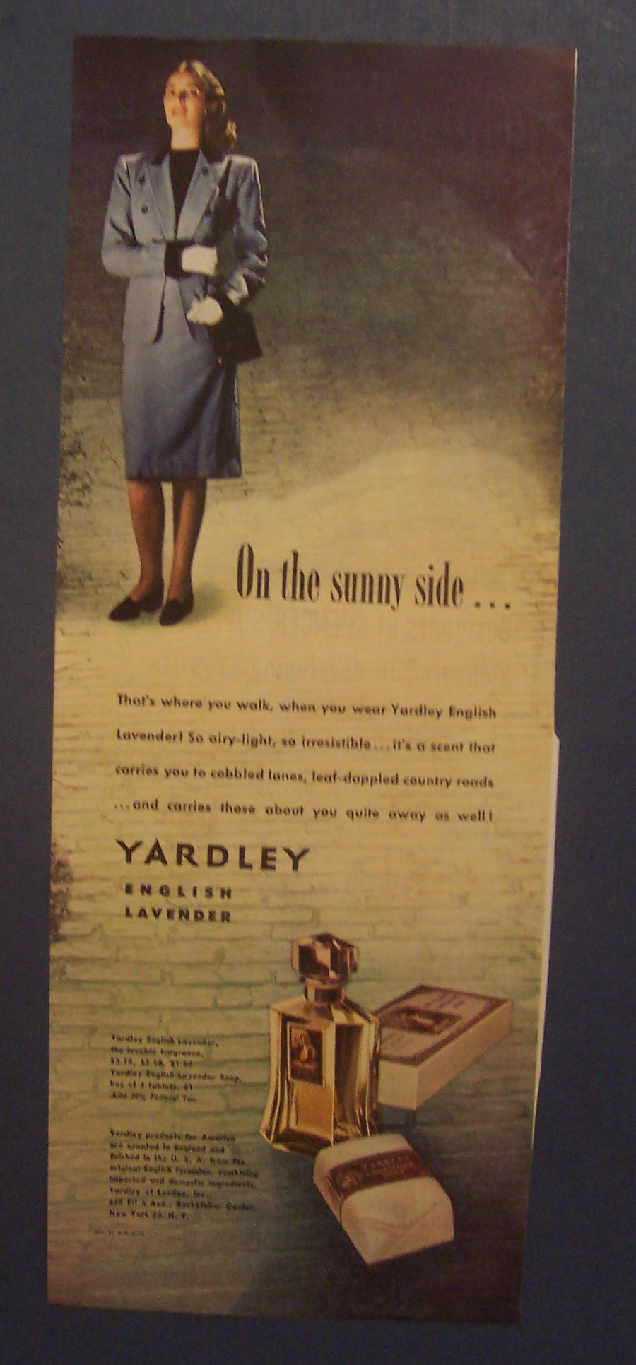 1945  Yardley  English  Lavender