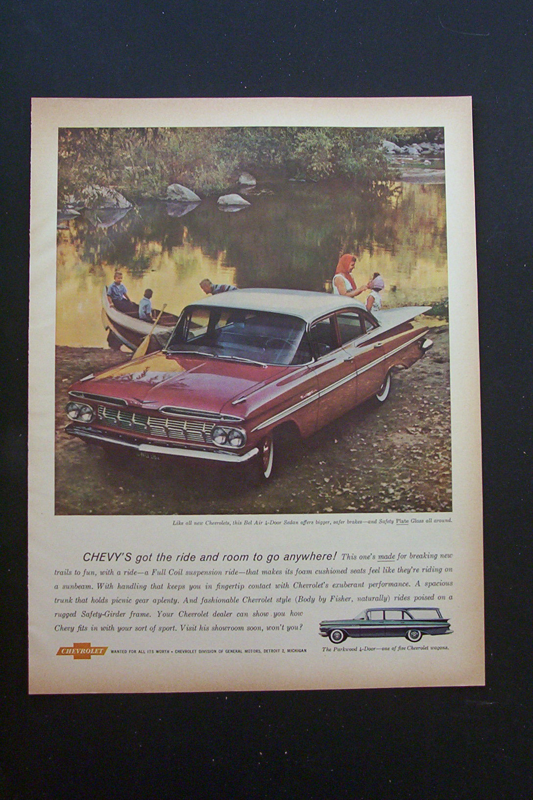 1959 Chevrolet with the Bel Air 4-Door Sedan