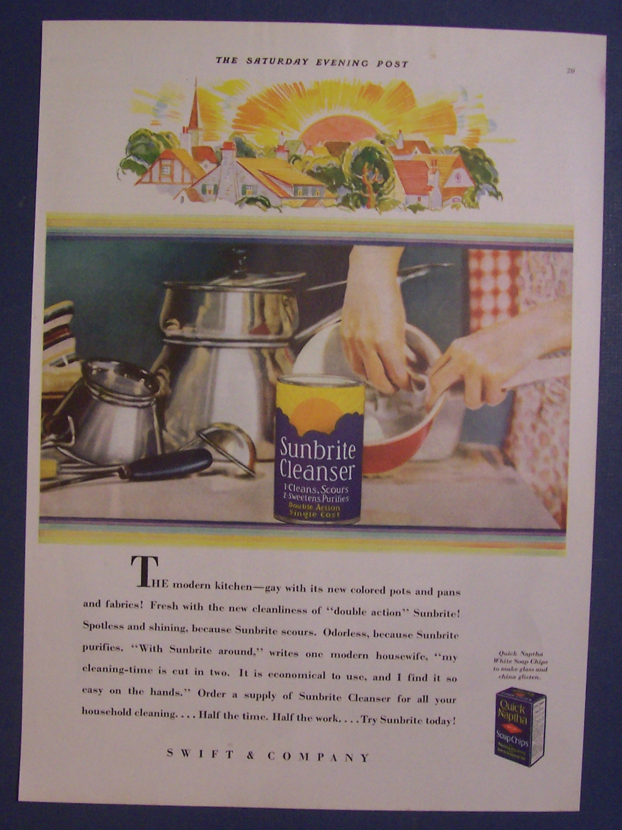 1929  Sunbrite  Cleanser