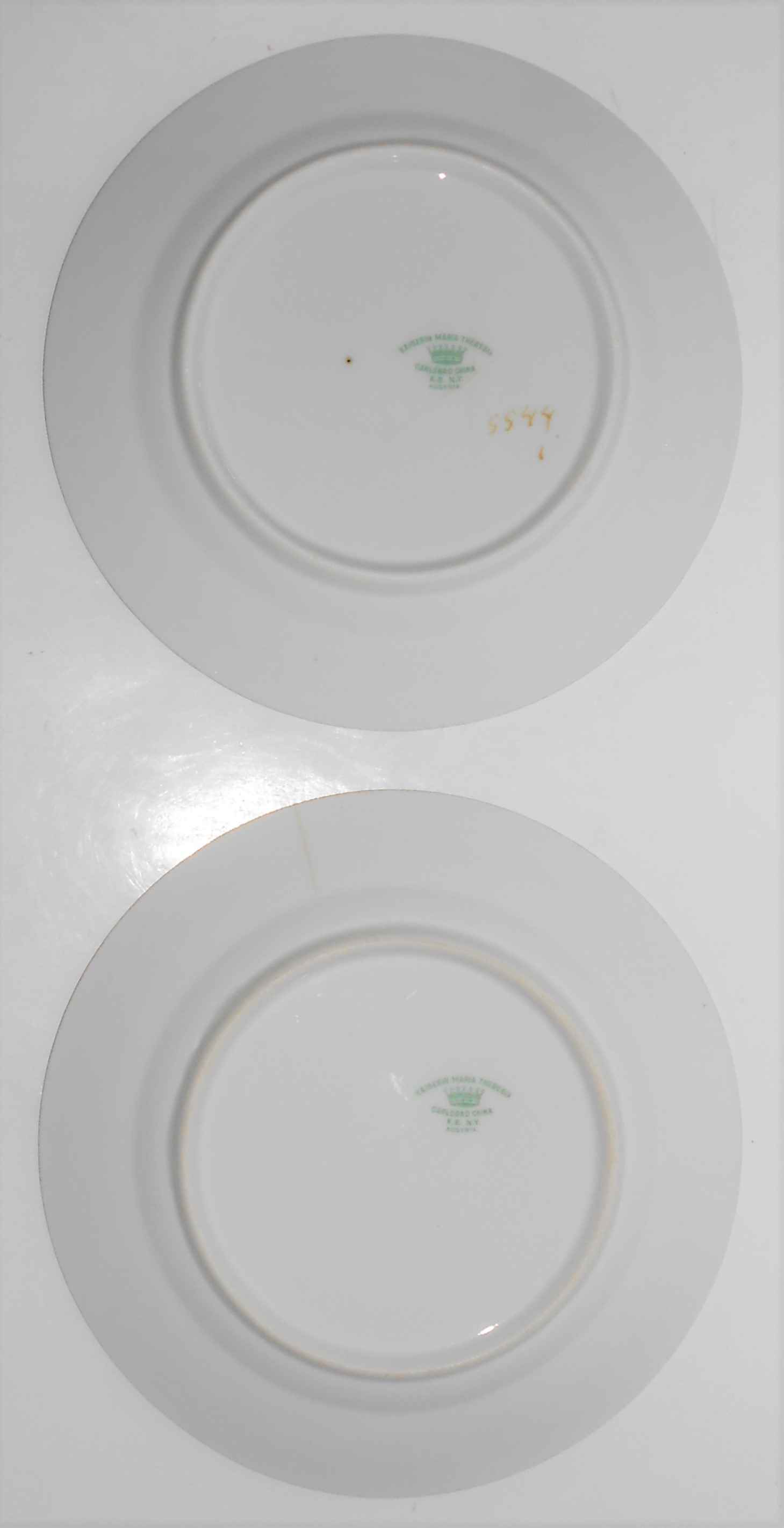 Carlsbad Porcelain China Austria Kaiserin Maria Theresi