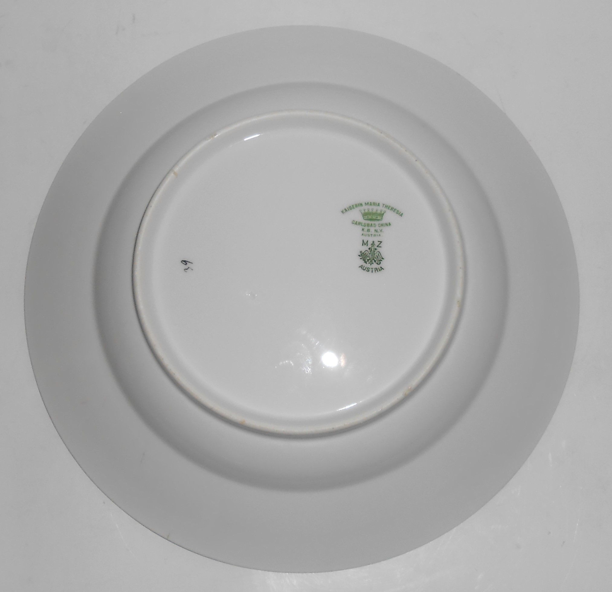 Carlsbad Porcelain China Austria Kaiserin Maria Theresi