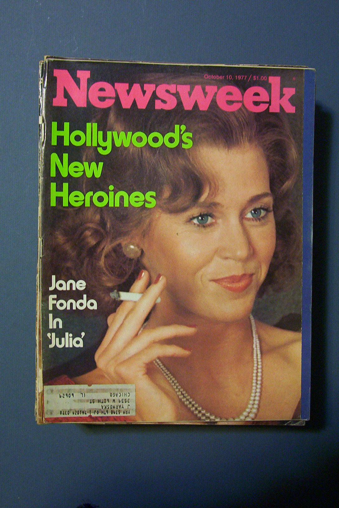 Newsweek Magazine-October 10, 1977-Jane Fonda
