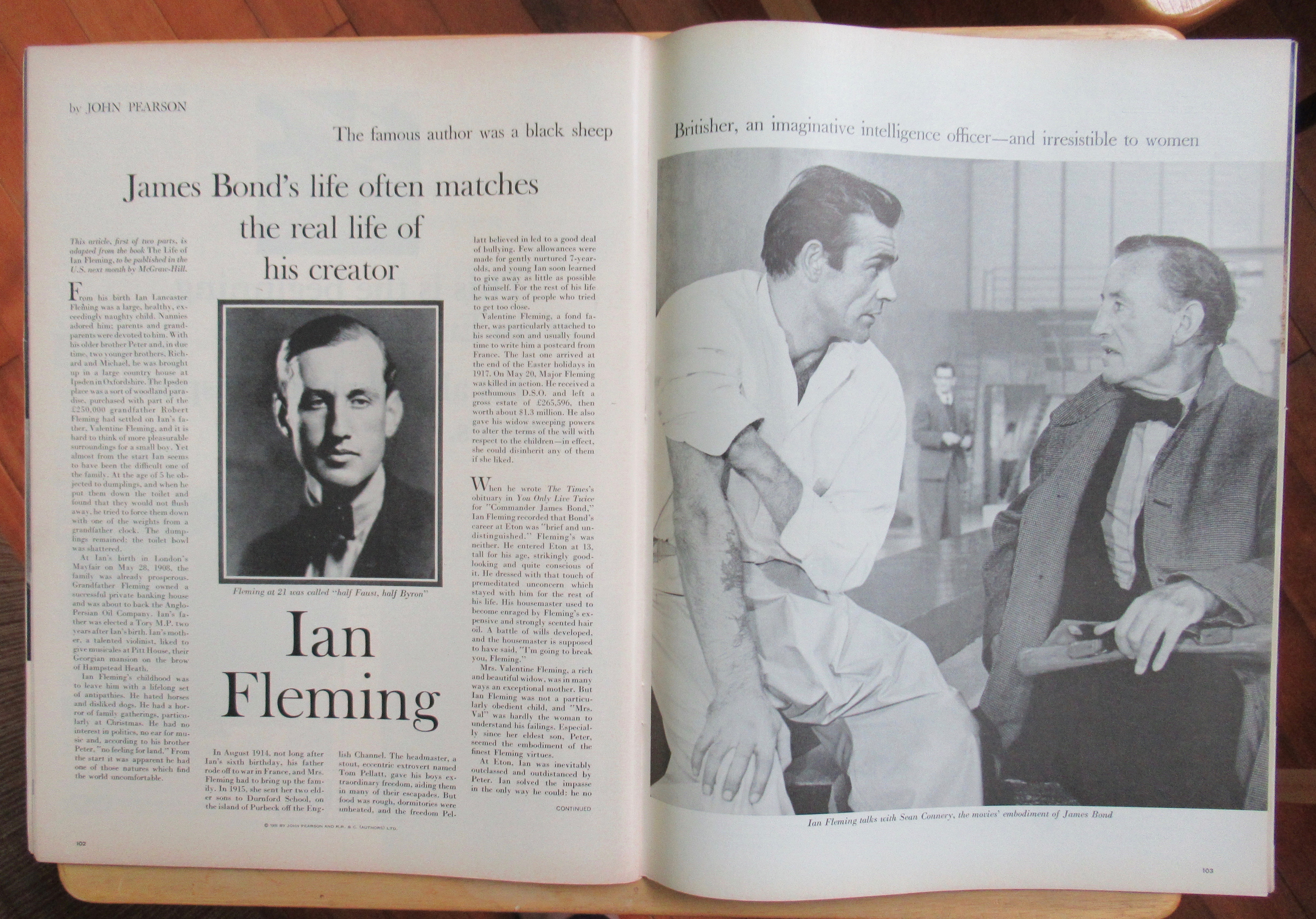 Life Magazine-October 7, 1966-Alias James Bond