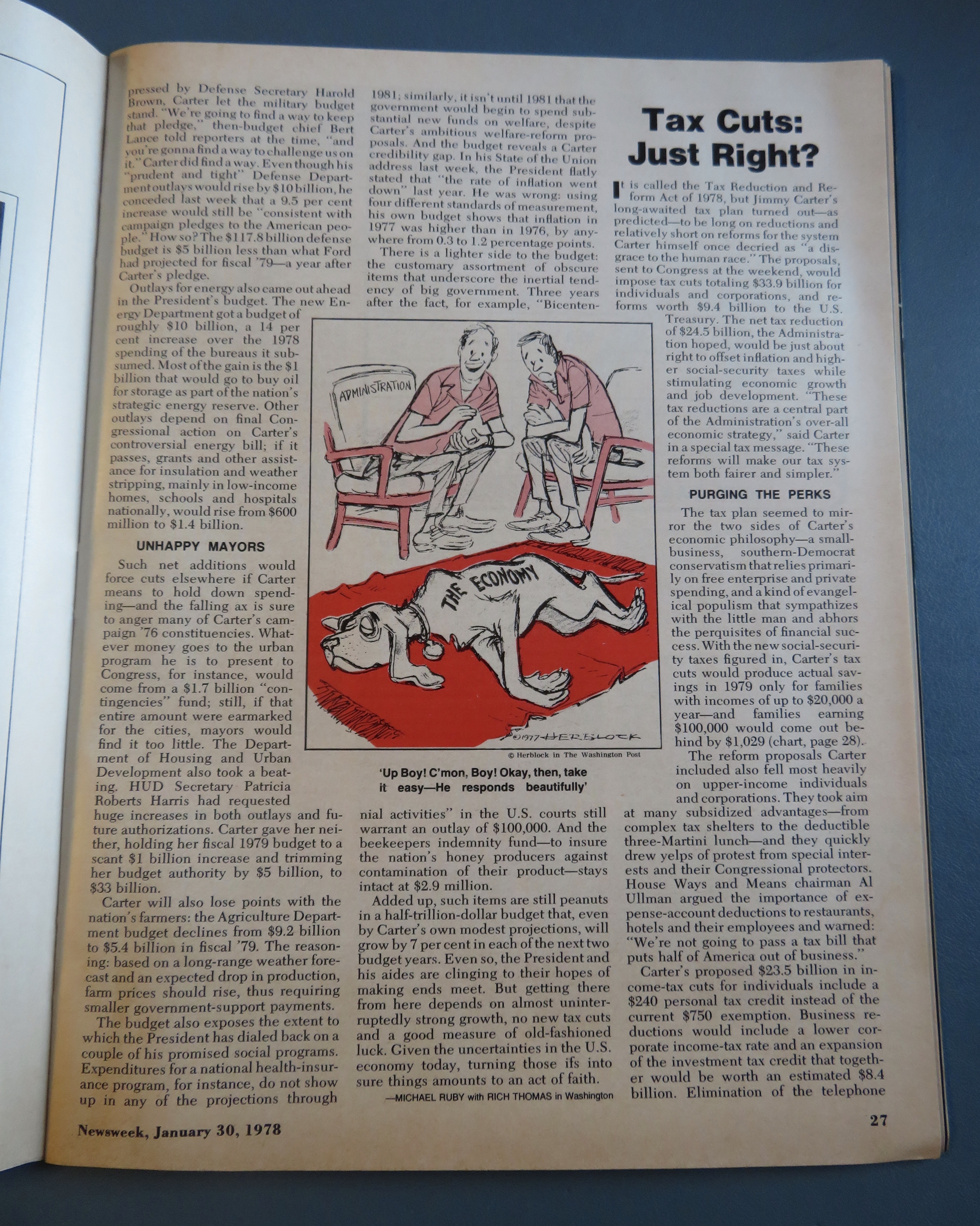 Newsweek Magazine January 30, 1978 Carter & Your Money