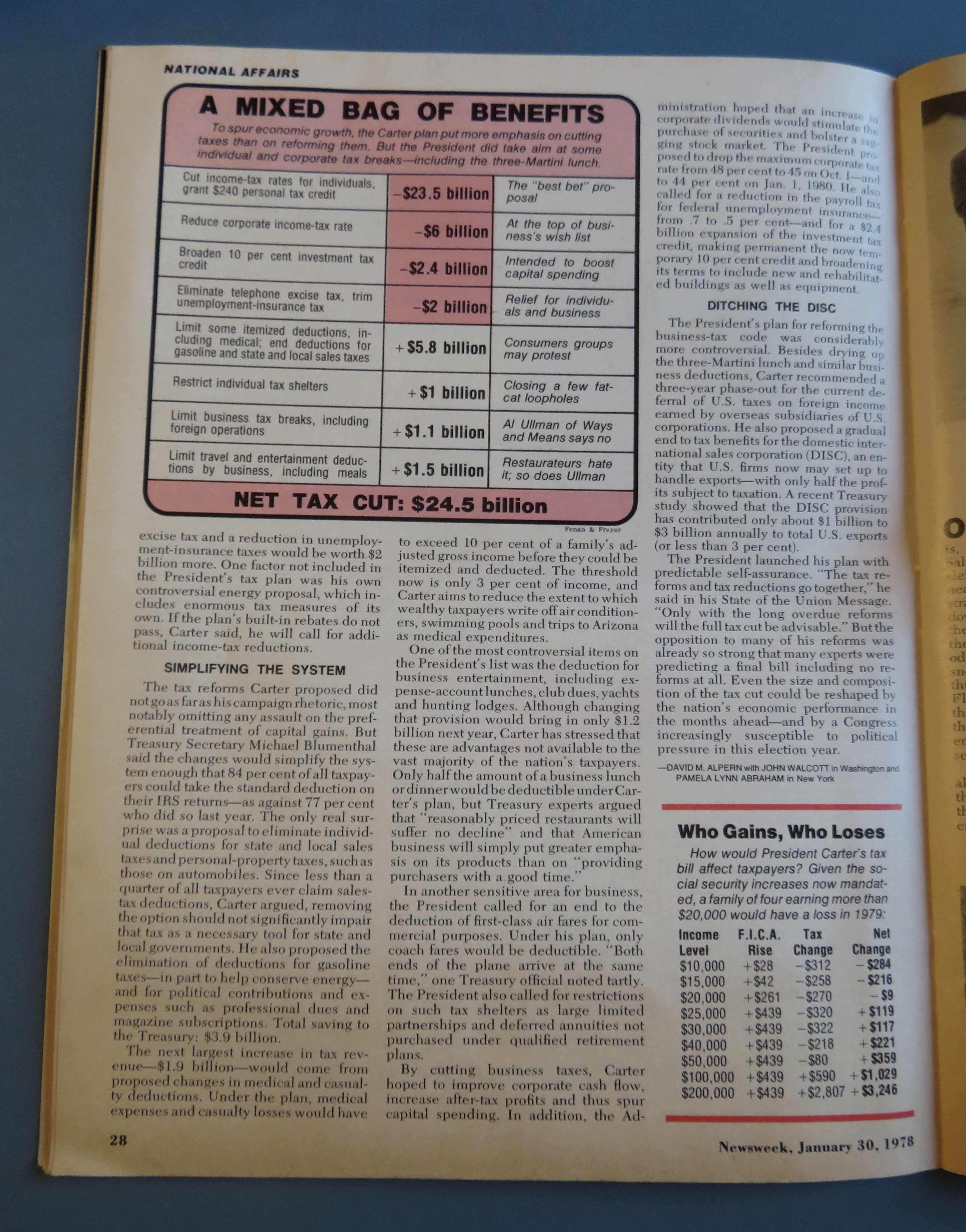 Newsweek Magazine January 30, 1978 Carter & Your Money