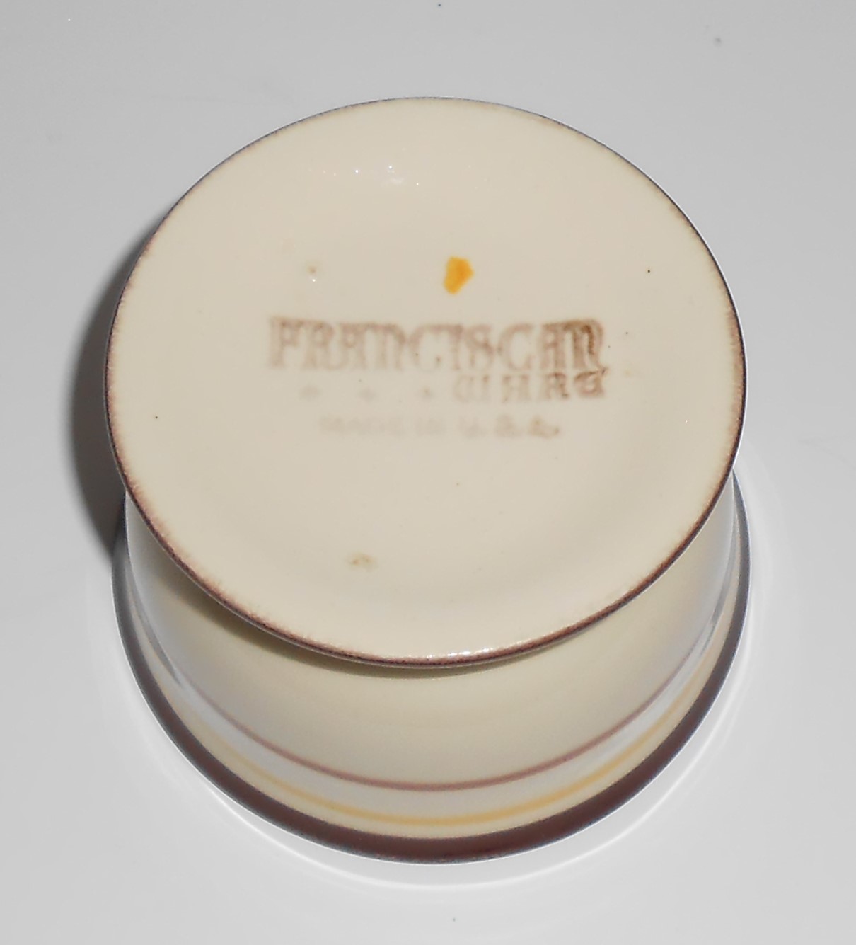 Franciscan Pottery Early Padua Sherbet Bowl