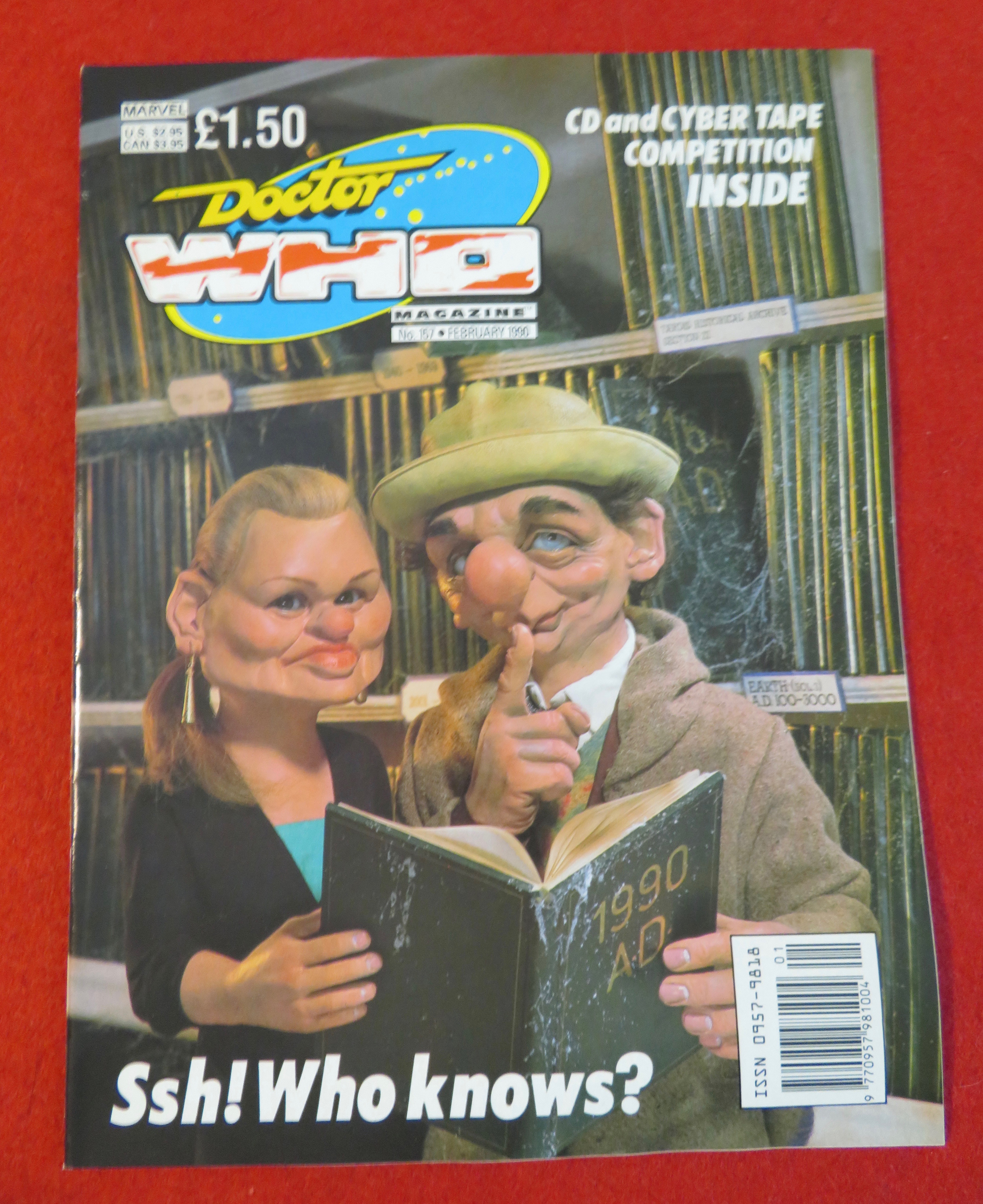 Doctor (Dr) Who Magazine February 1990