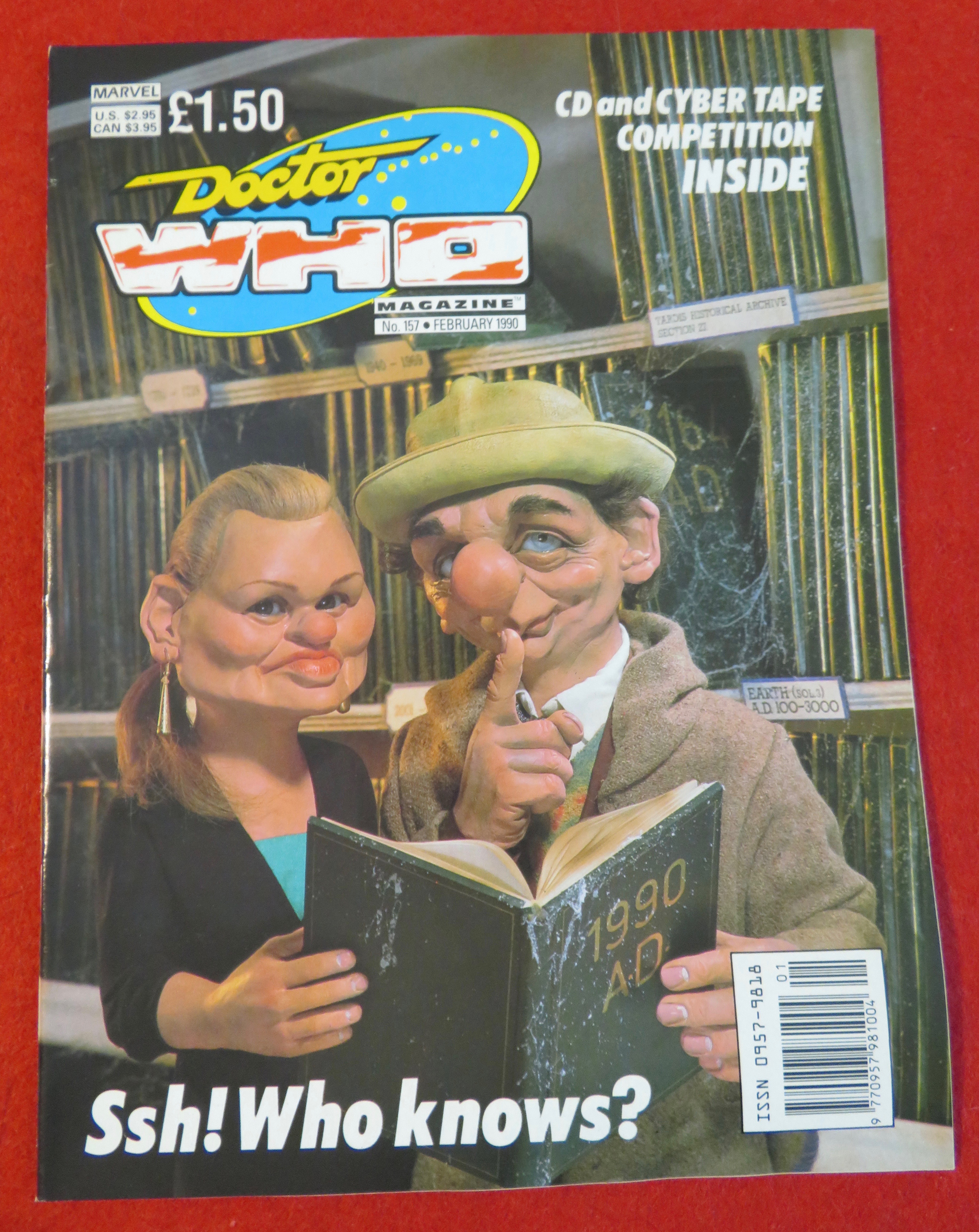 Doctor (Dr) Who Magazine February 1990